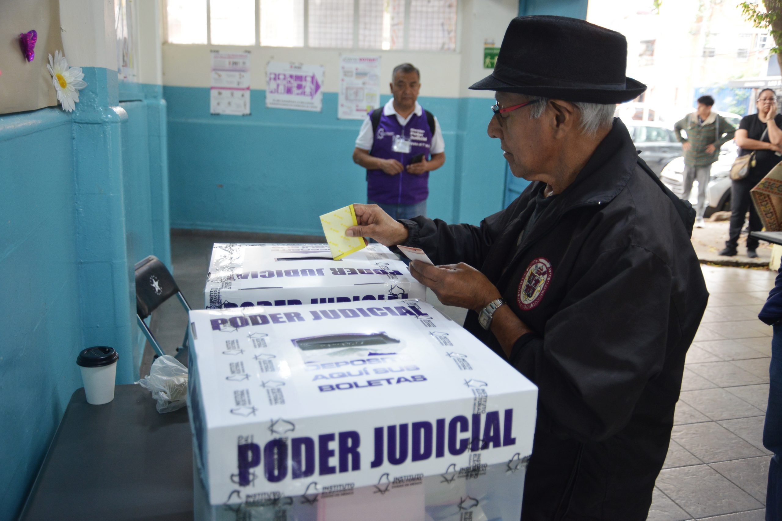 Elección del Poder Judicial 2025 en la Ciudad de México. Fotografía: Benjamín Flores.
