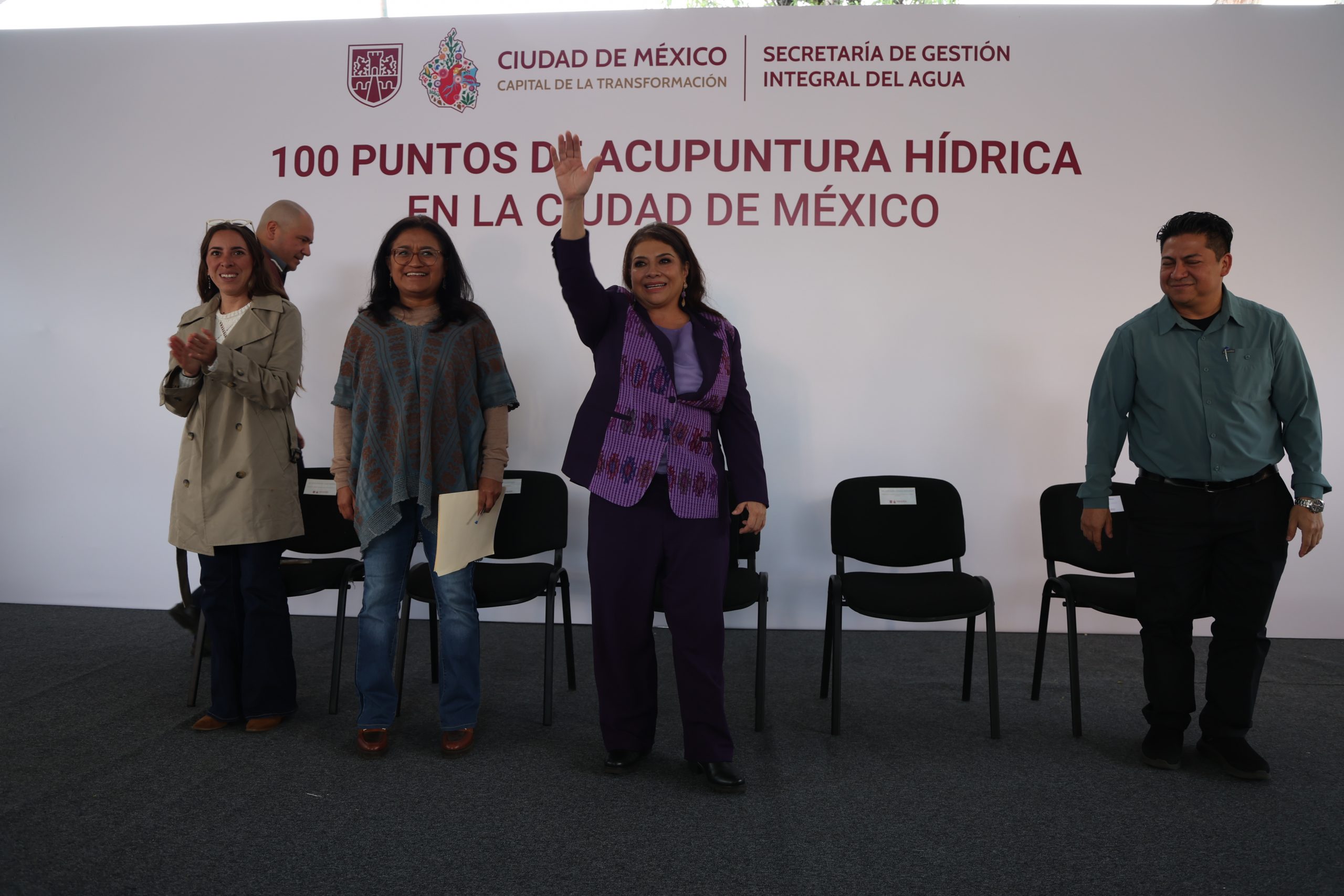 100 Puntos de Acupuntura Hídrica. Fotografía: La Isabel.