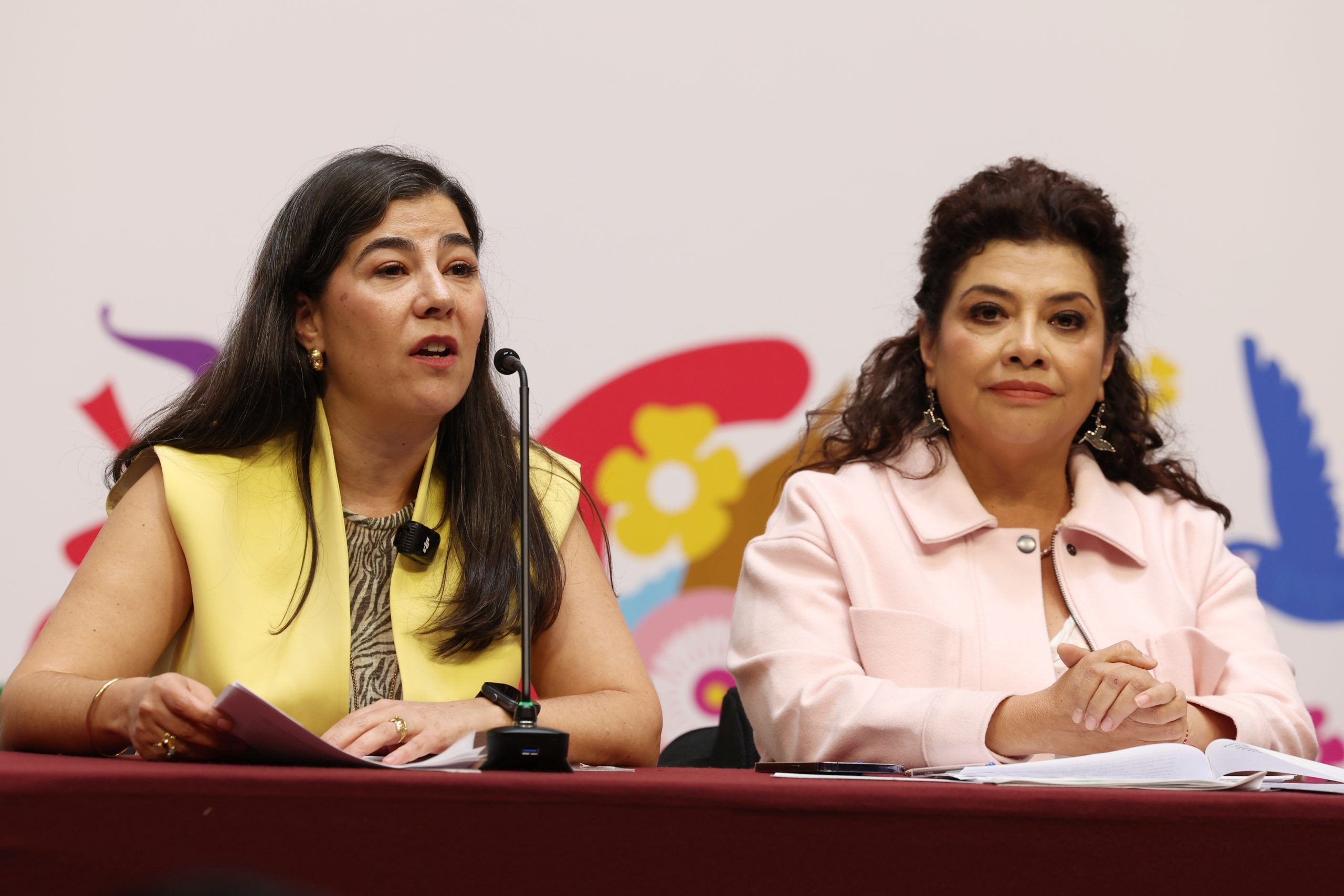 La Jefa de Gobierno, Clara Brugada Molina, presentó el Informe de Seguridad correspondiente al periodo enero-junio 2025. Fotografía: La Isabel.