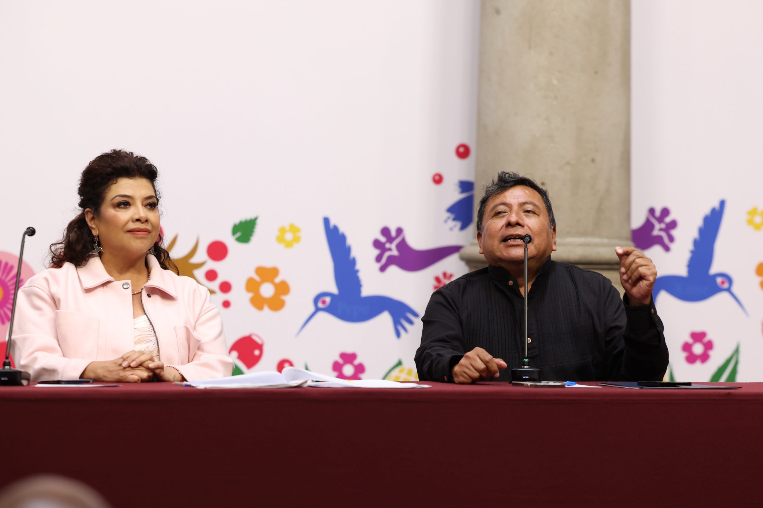 La Jefa de Gobierno, Clara Brugada Molina, presentó el Informe de Seguridad correspondiente al periodo enero-junio 2025. Fotografía: La Isabel.