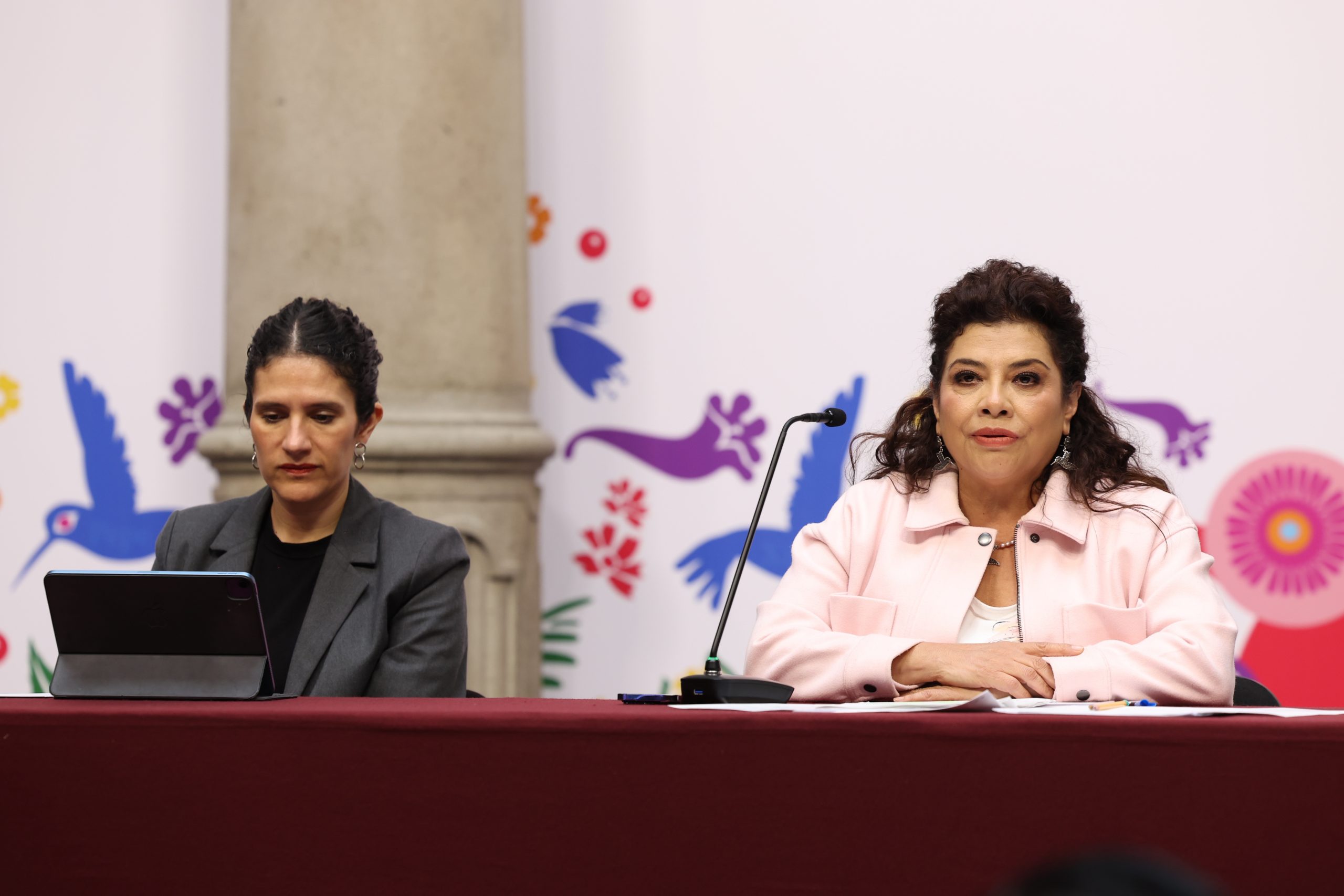 La Jefa de Gobierno, Clara Brugada Molina, presentó el Informe de Seguridad correspondiente al periodo enero-junio 2025. Fotografía: La Isabel.
