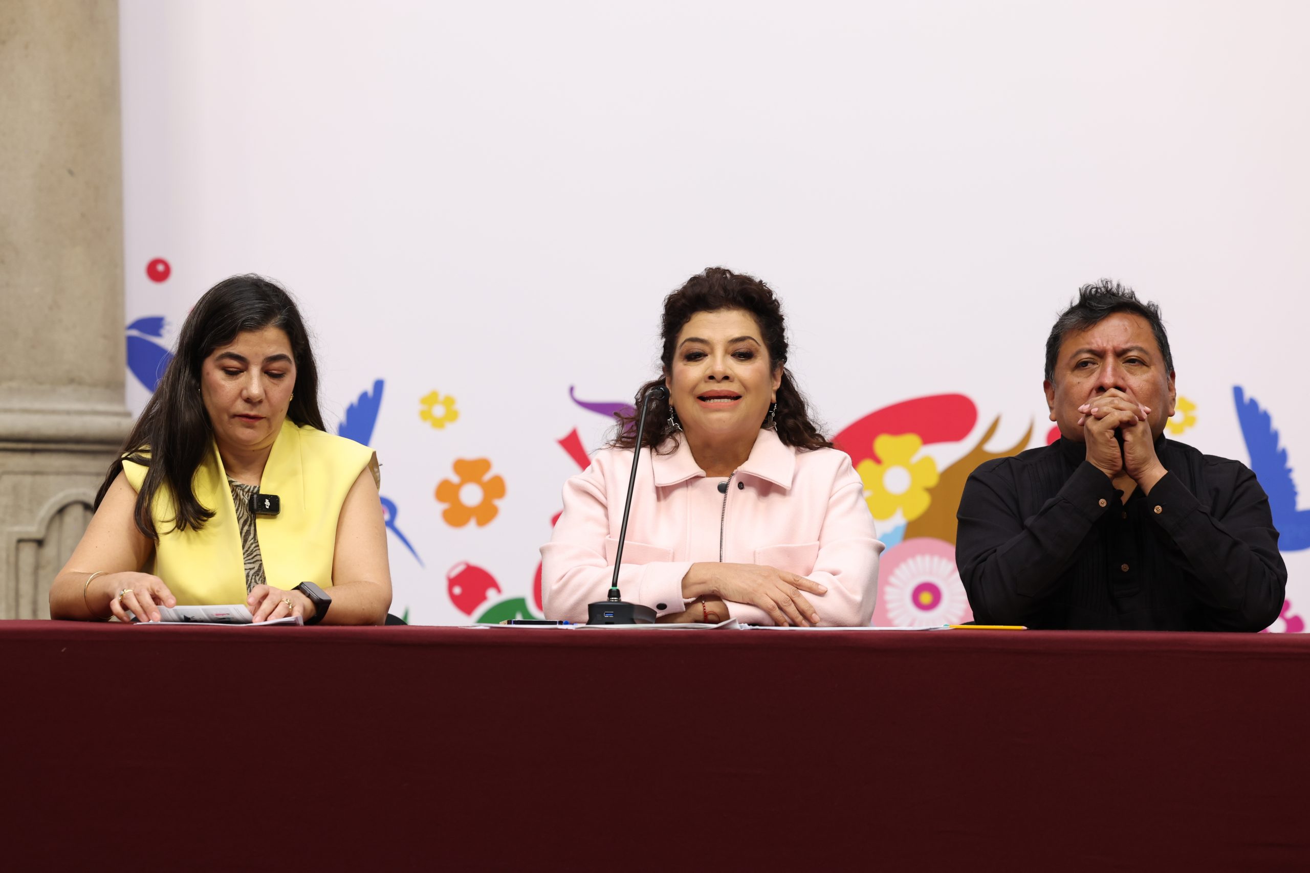 La Jefa de Gobierno, Clara Brugada Molina, presentó el Informe de Seguridad correspondiente al periodo enero-junio 2025. Fotografía: La Isabel.