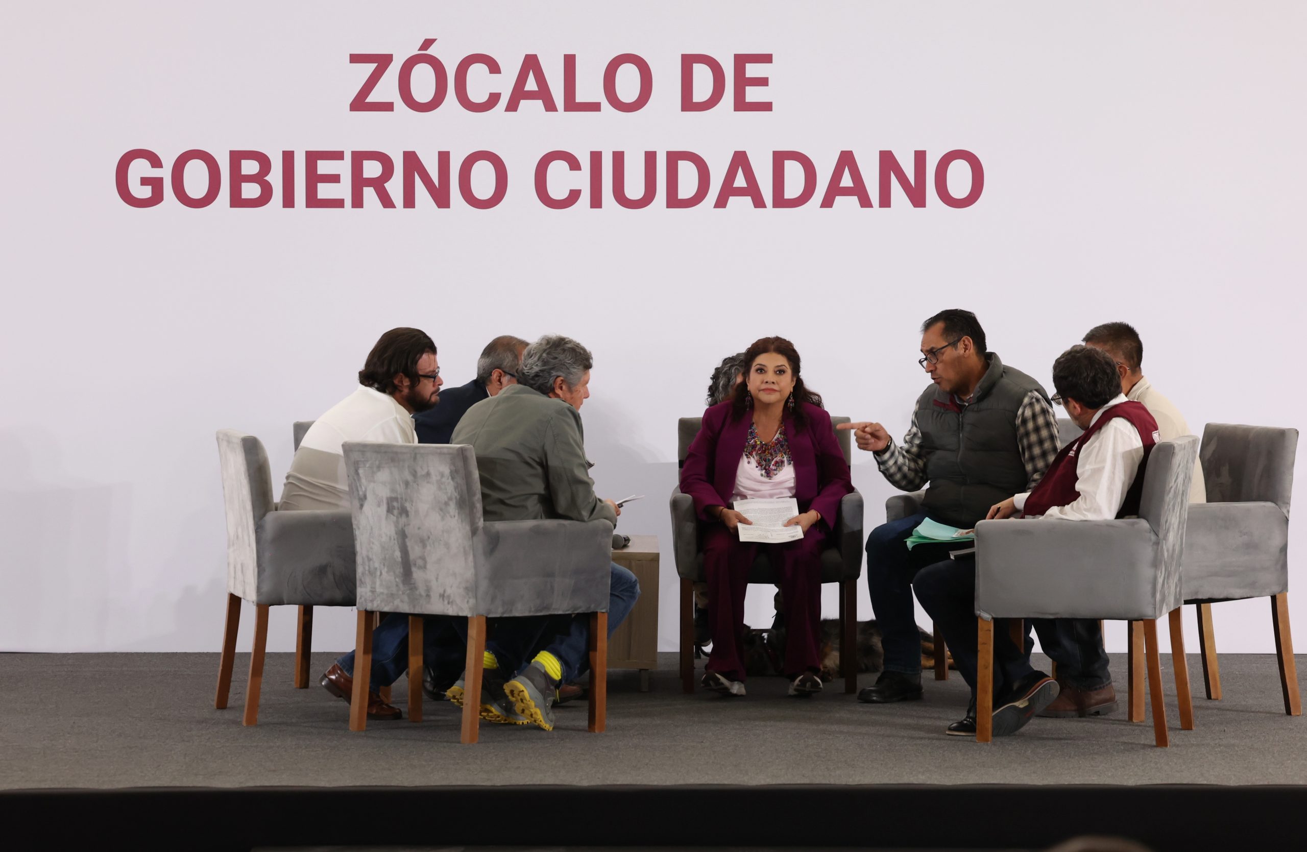 Zócalo ciudadano. Fotografía: La Isabel.