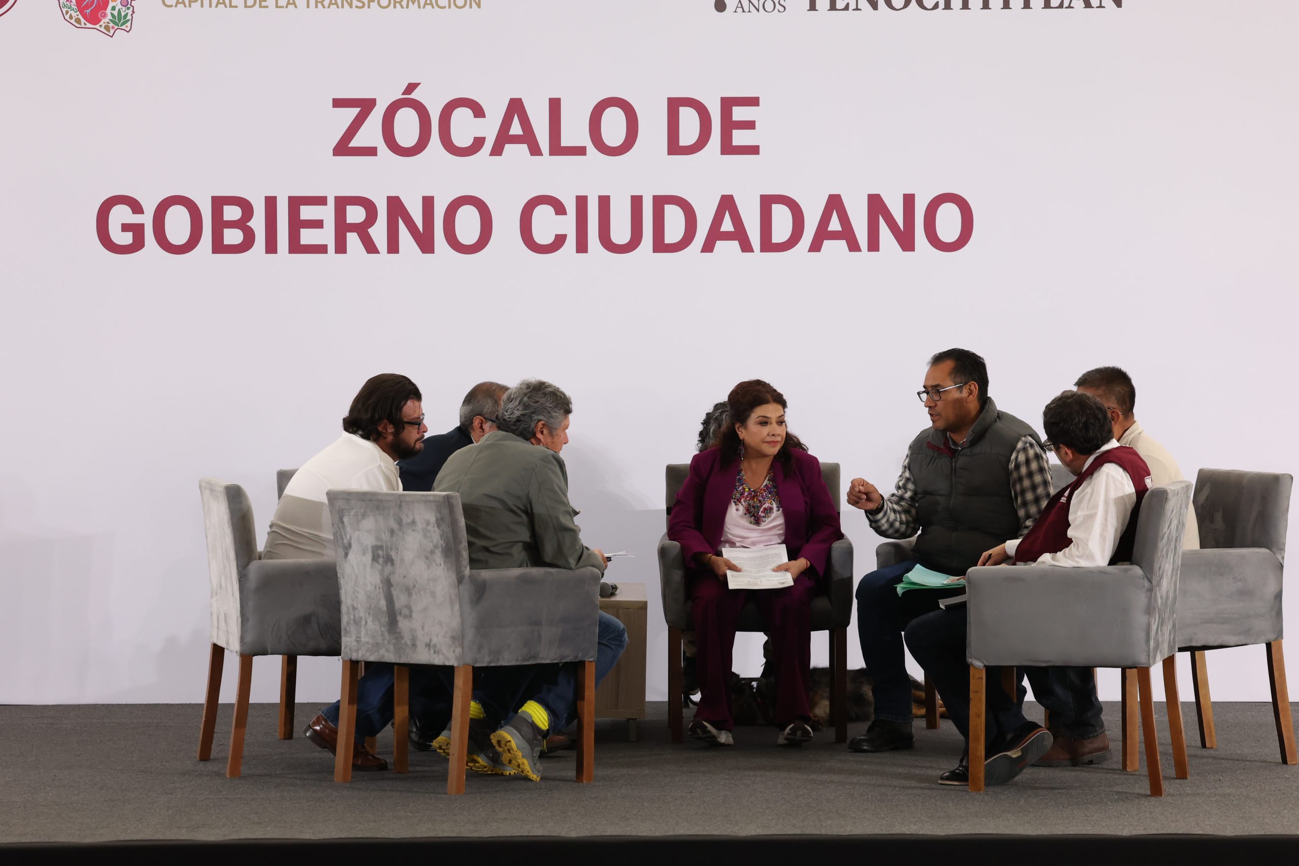 Zócalo ciudadano. Fotografía: La Isabel.