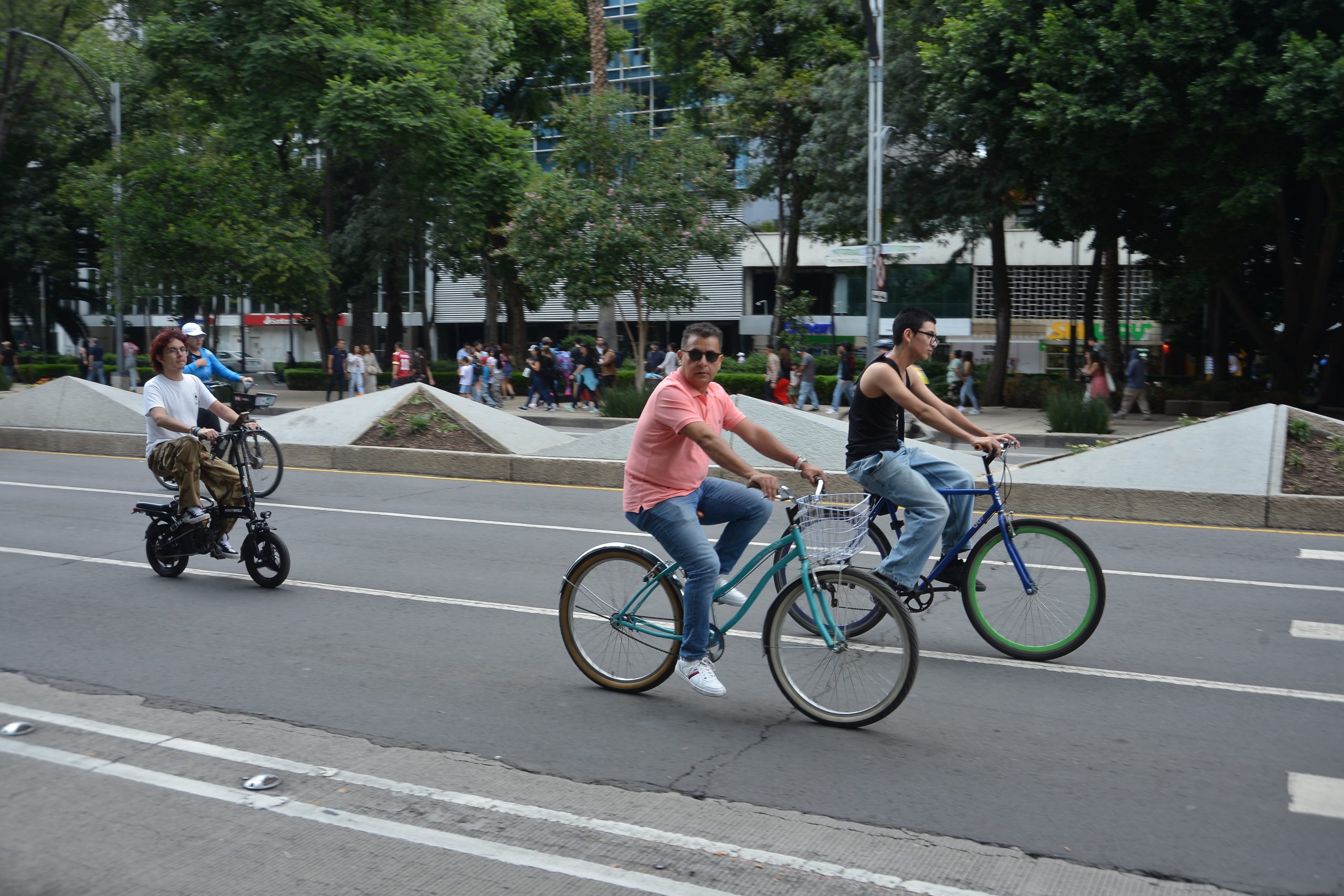 Ciclotón 20 de julio 2025. Fotografía: Benjamín Flores.