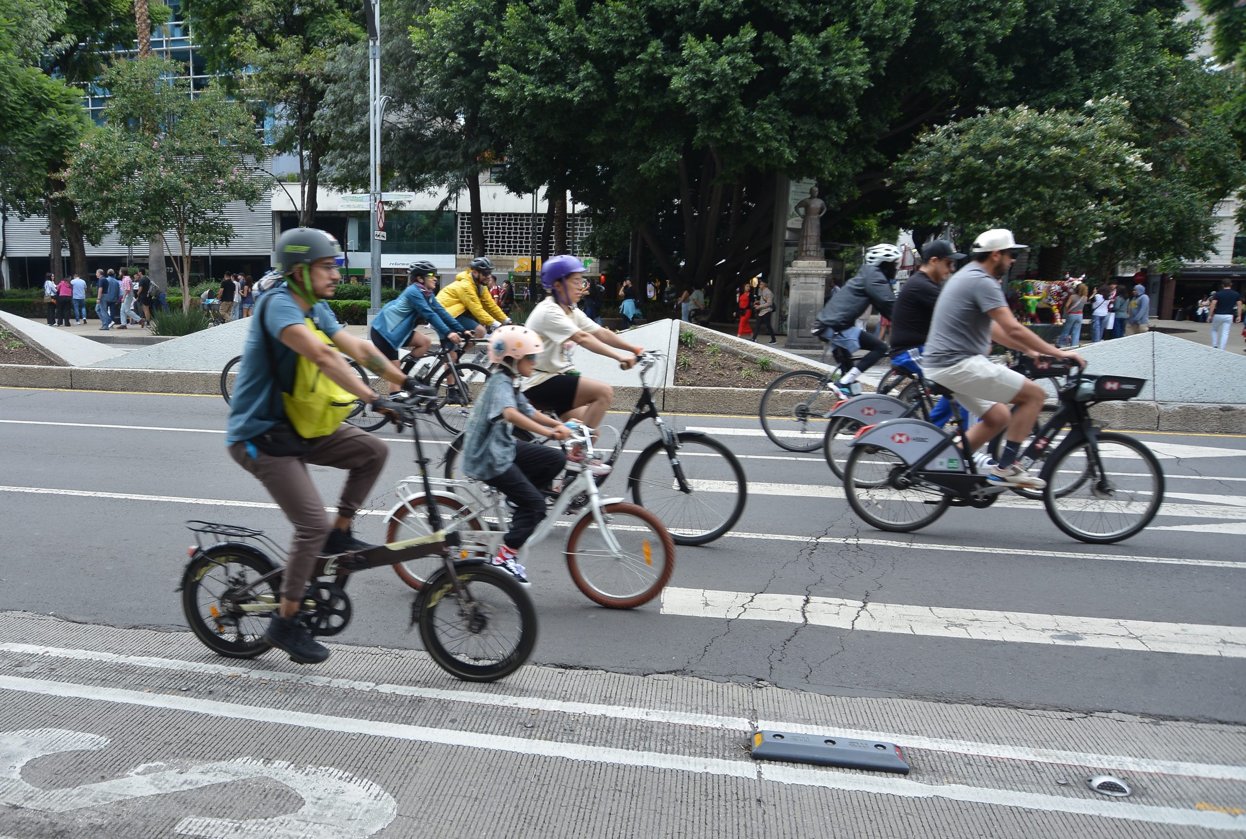Ciclotón 20 de julio 2025. Fotografía: Benjamín Flores.
