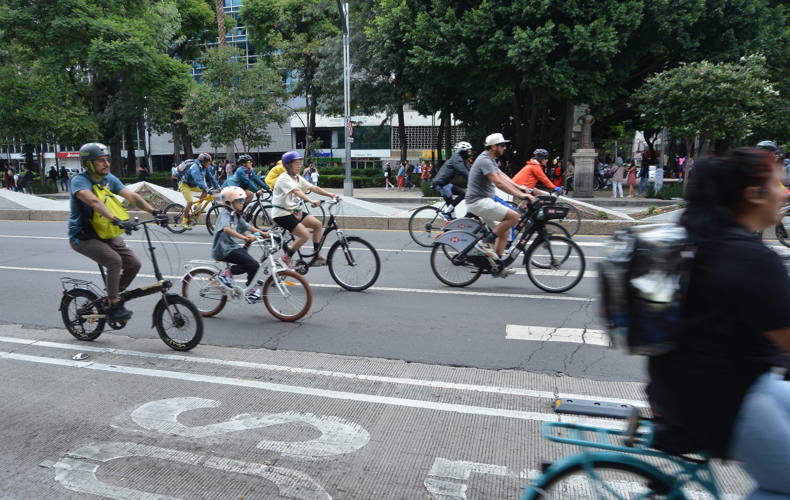 Ciclotón 20 de julio 2025. Fotografía: Benjamín Flores.