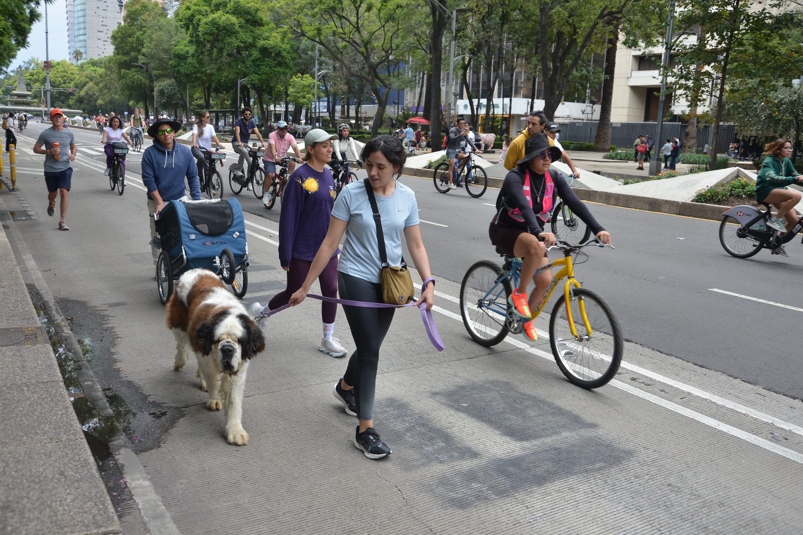 Ciclotón 20 de julio 2025. Fotografía: Benjamín Flores.