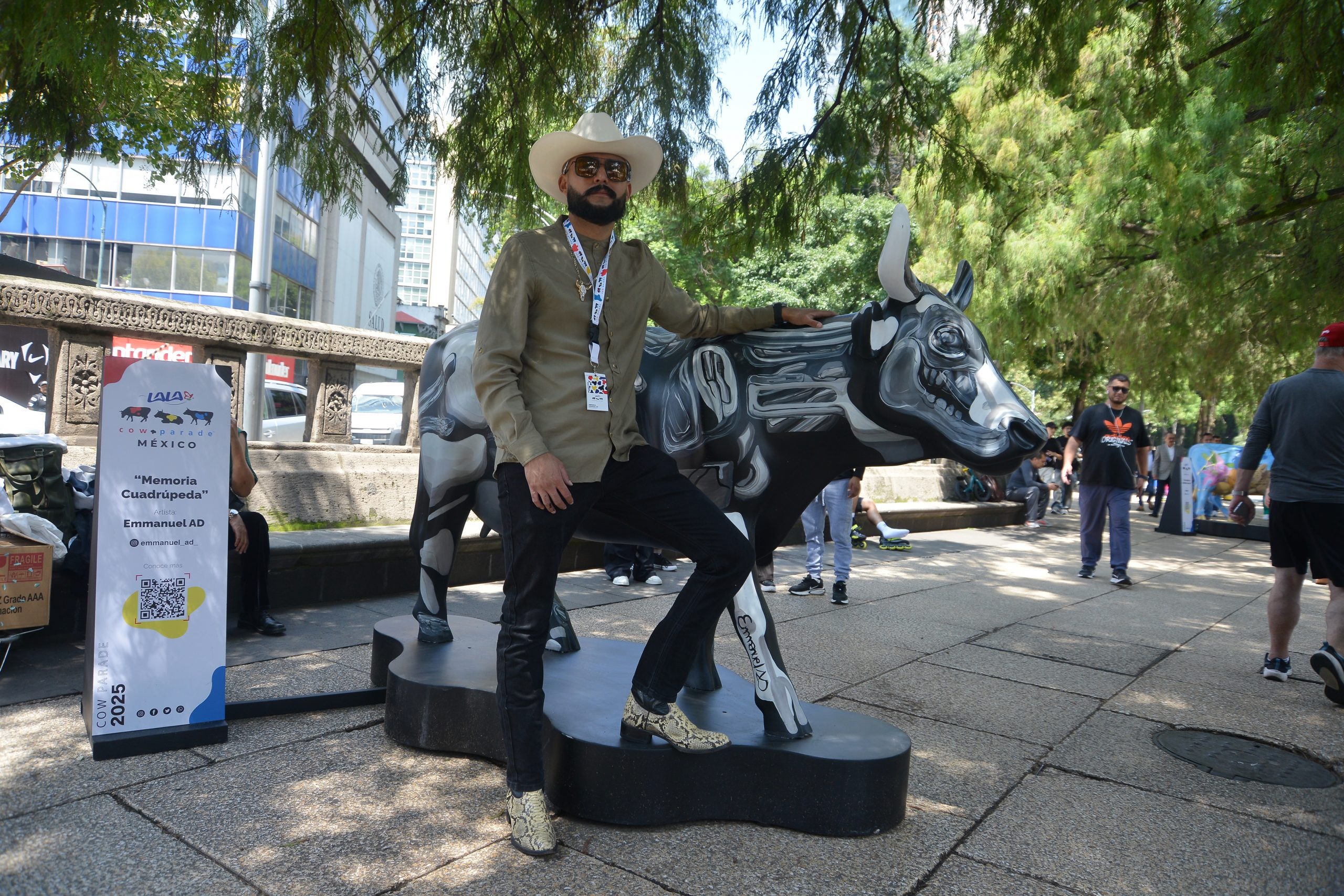 CowParade CDMX 2025. Fotografía: Benjamín Flores.