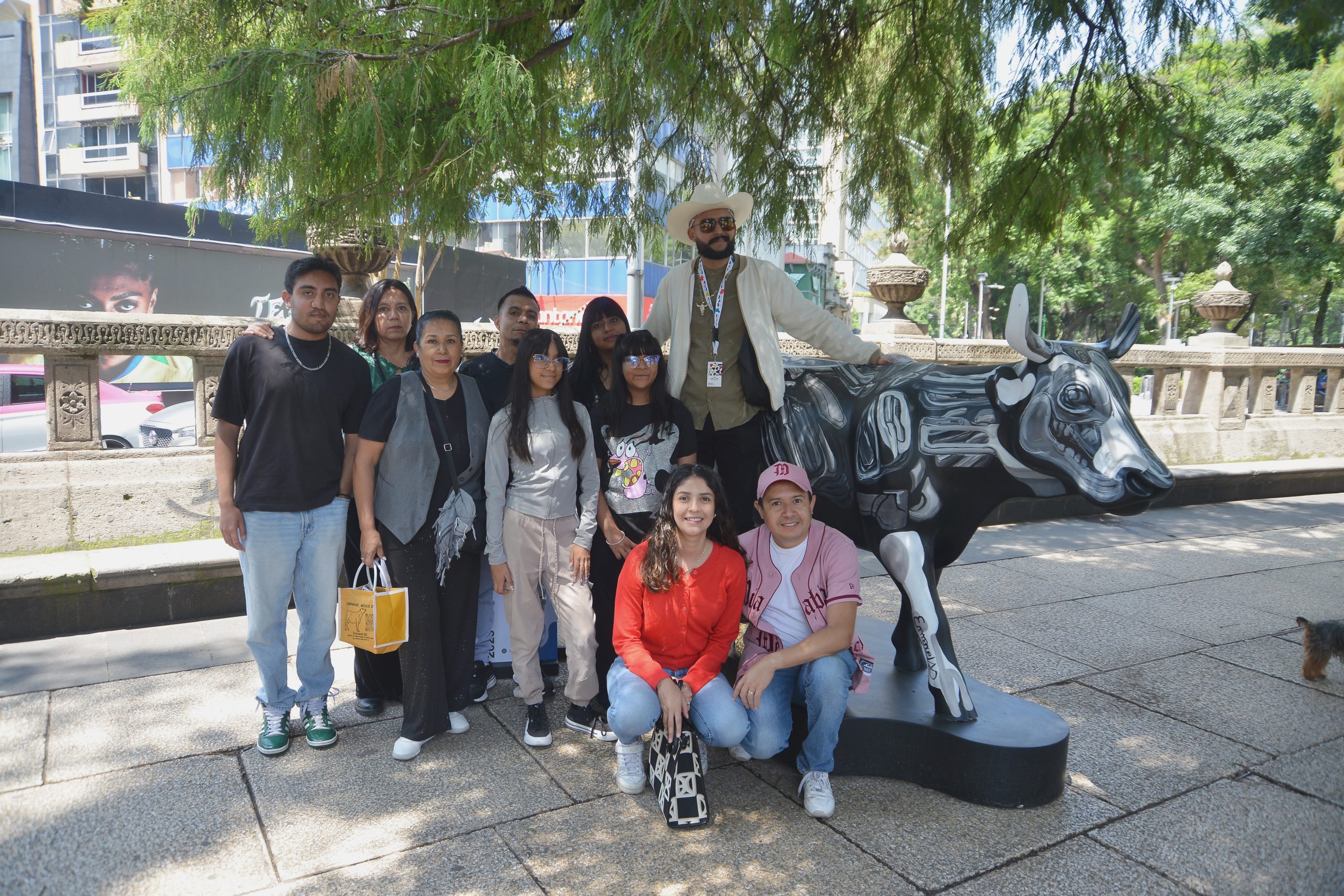 CowParade CDMX 2025. Fotografía: Benjamín Flores.