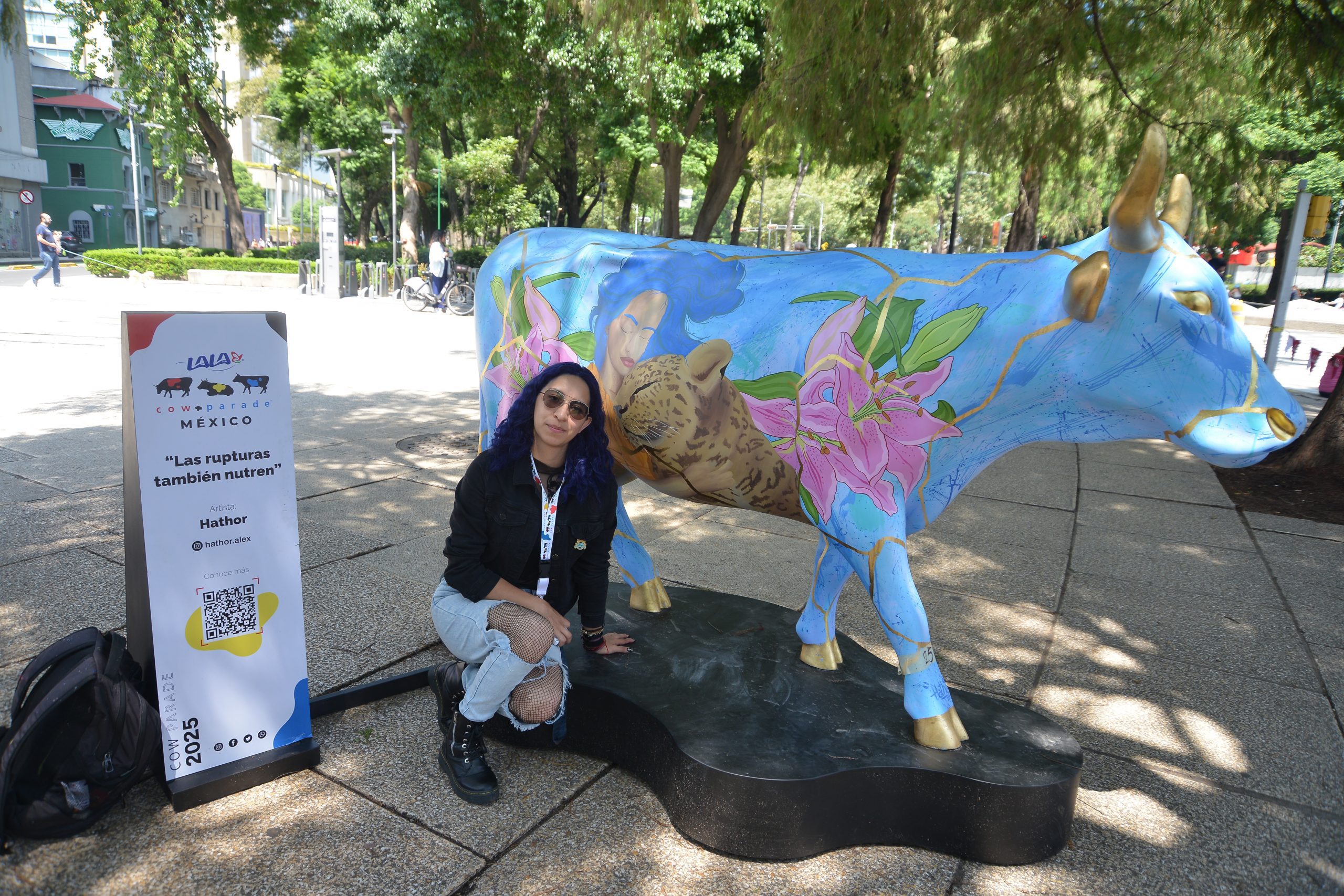 CowParade CDMX 2025. Fotografía: Benjamín Flores.