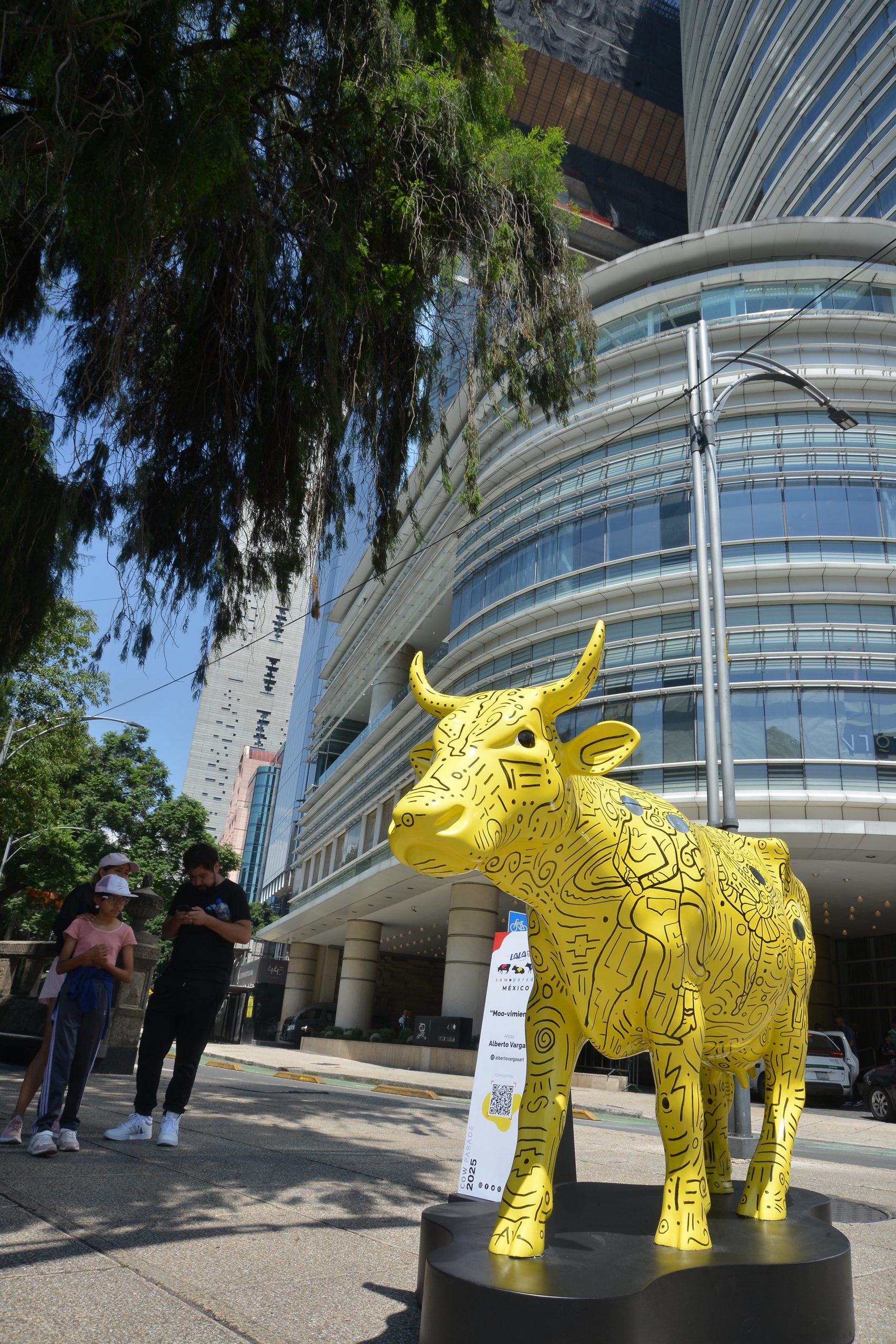 CowParade CDMX 2025. Fotografía: Benjamín Flores.