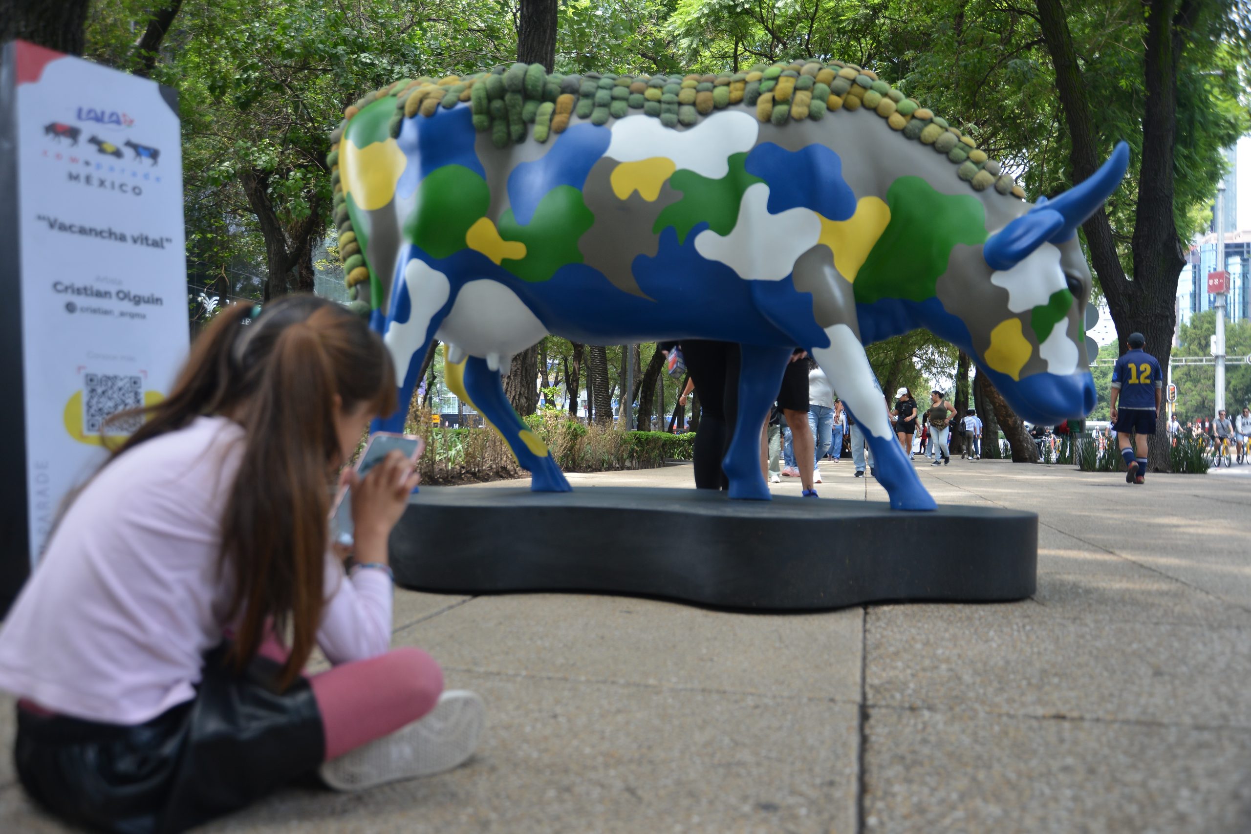 CowParade CDMX 2025. Fotografía: Benjamín Flores.