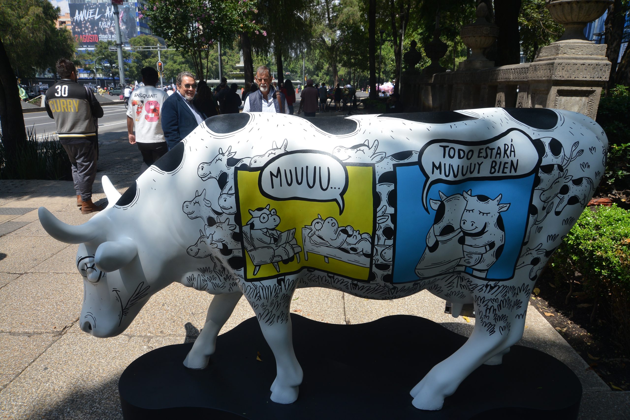 CowParade CDMX 2025. Fotografía: Benjamín Flores.