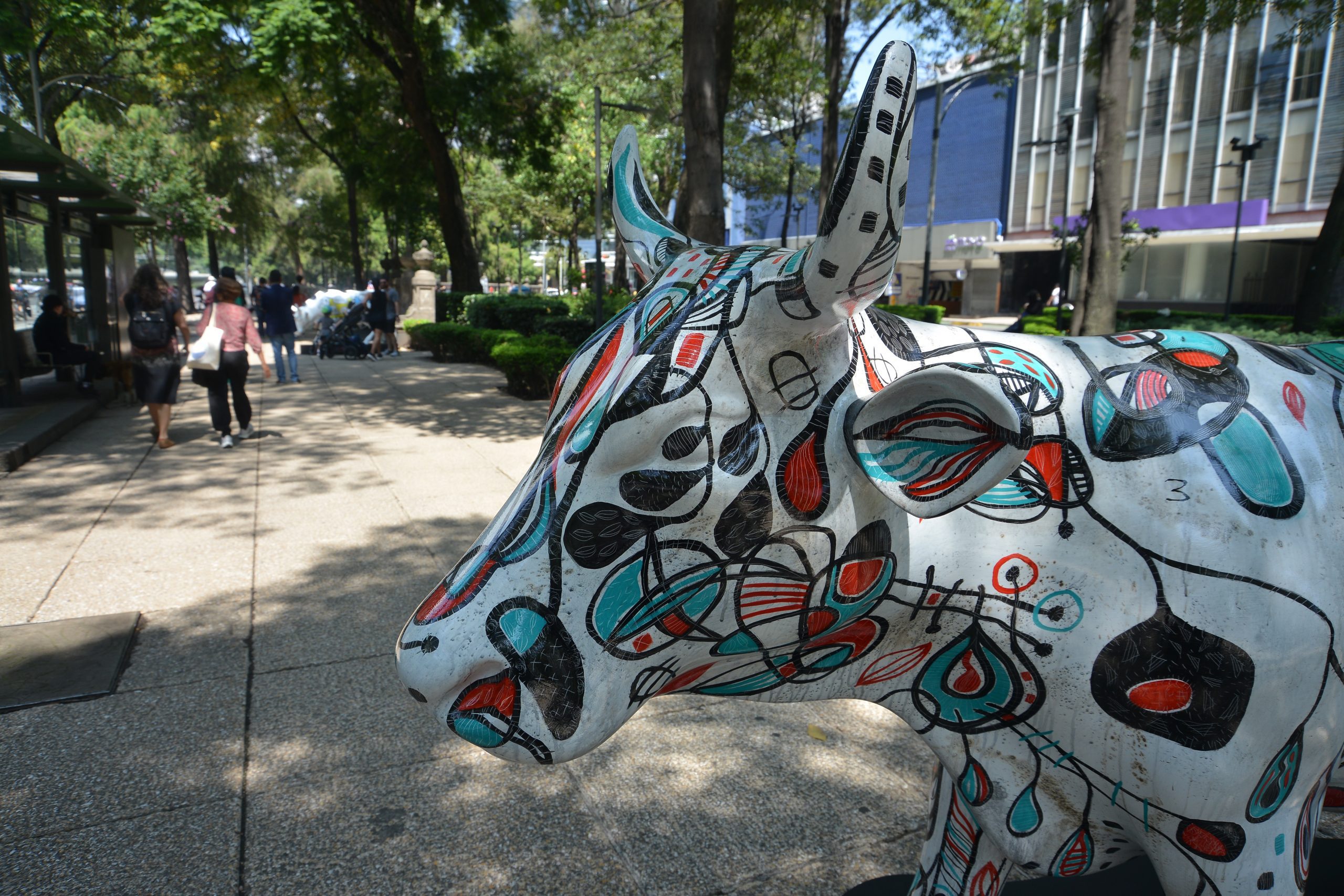 CowParade CDMX 2025. Fotografía: Benjamín Flores.