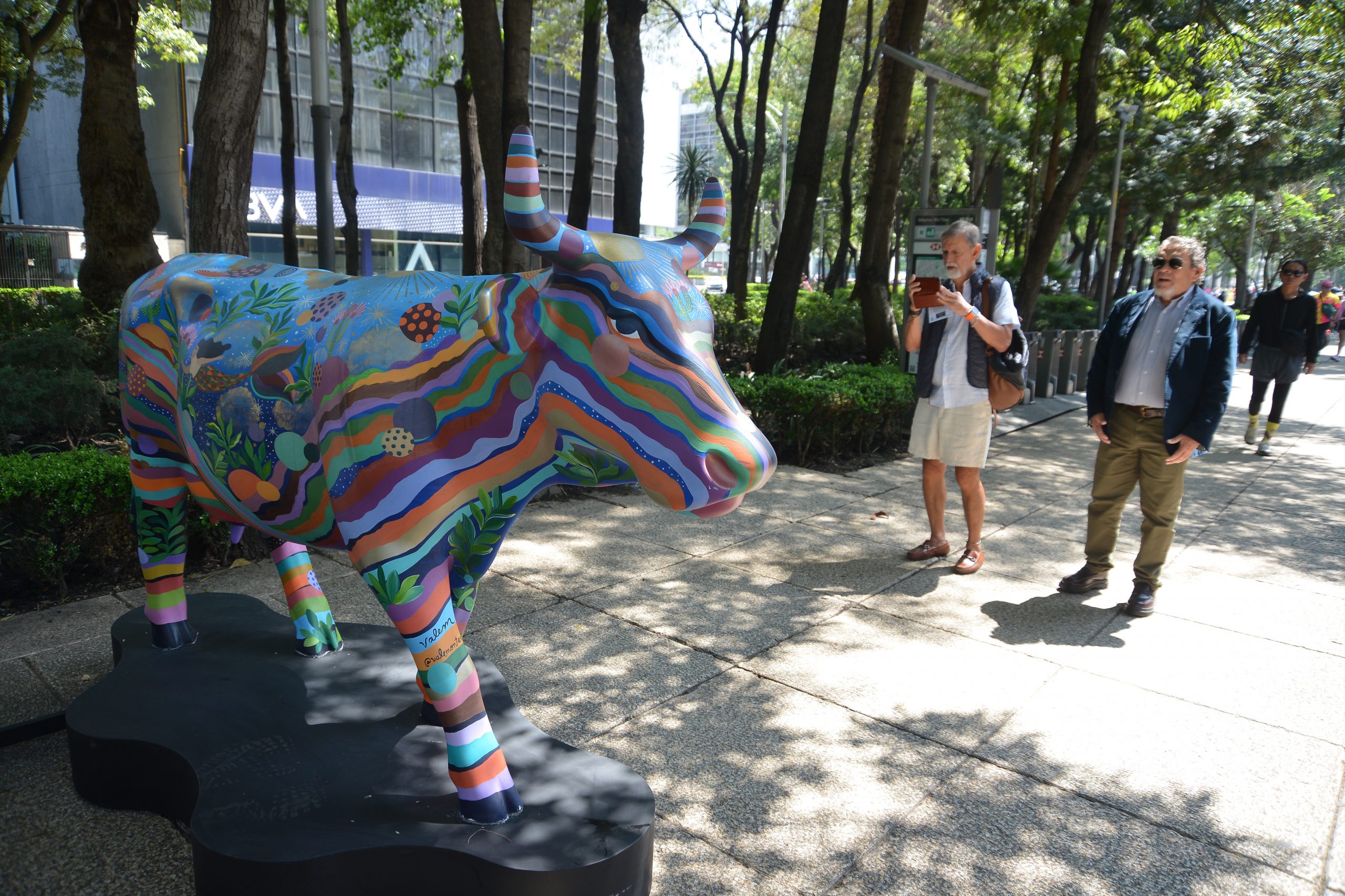 CowParade CDMX 2025. Fotografía: Benjamín Flores.
