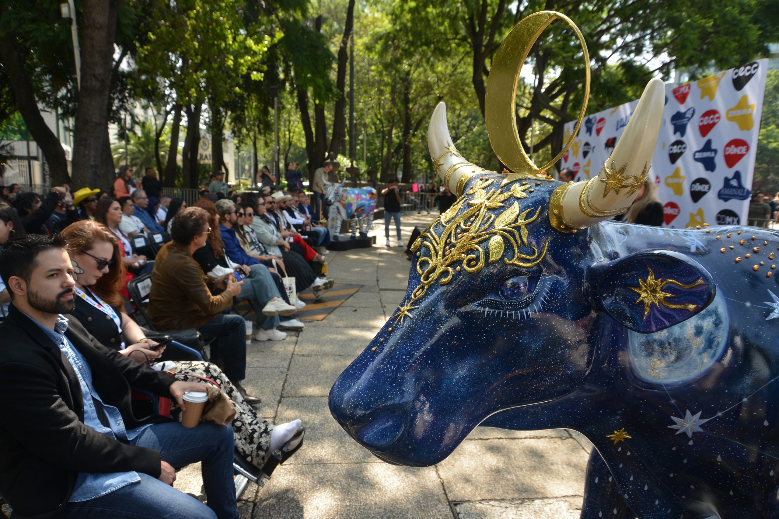 CowParade CDMX 2025. Fotografía: Benjamín Flores.