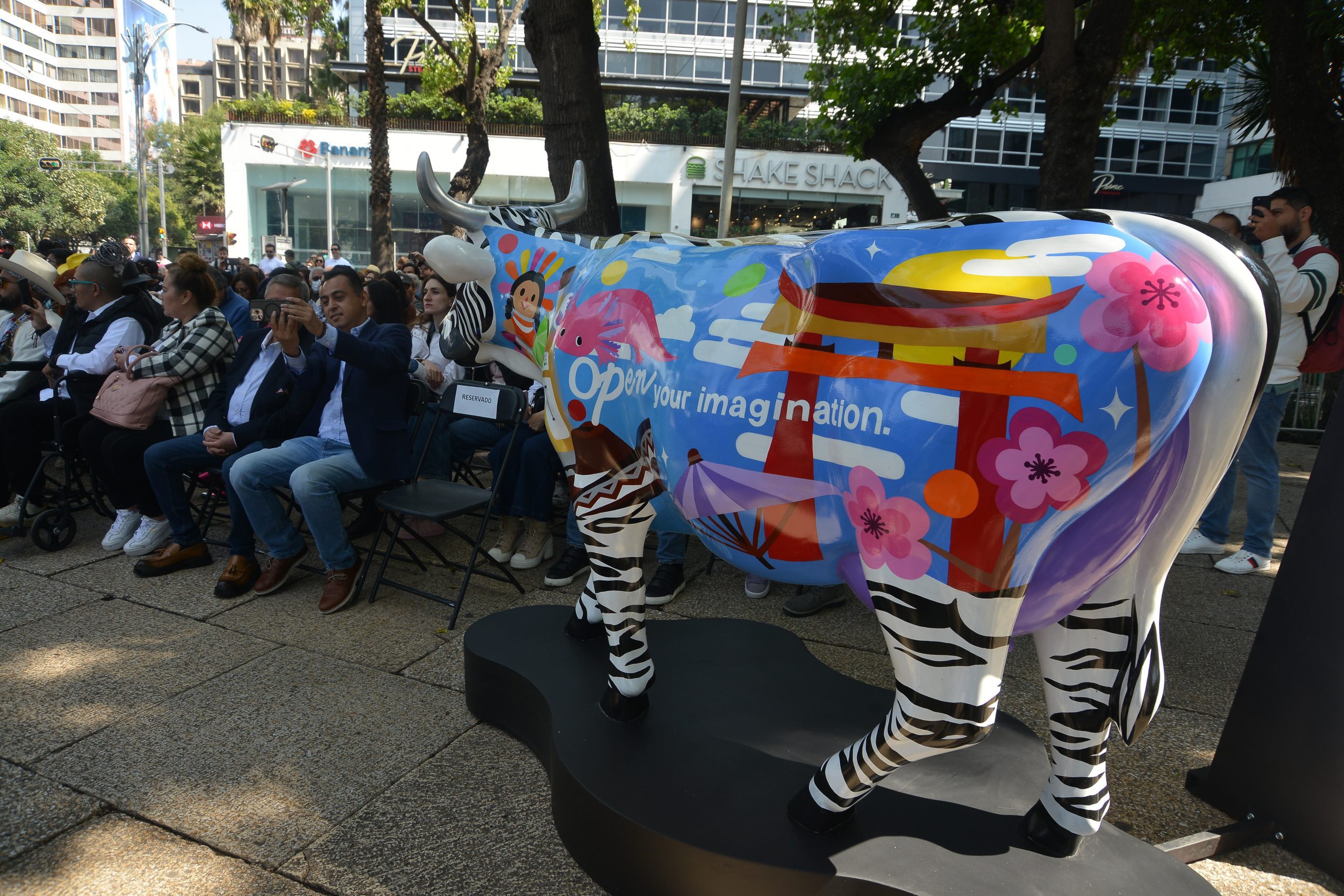 CowParade CDMX 2025. Fotografía: Benjamín Flores.