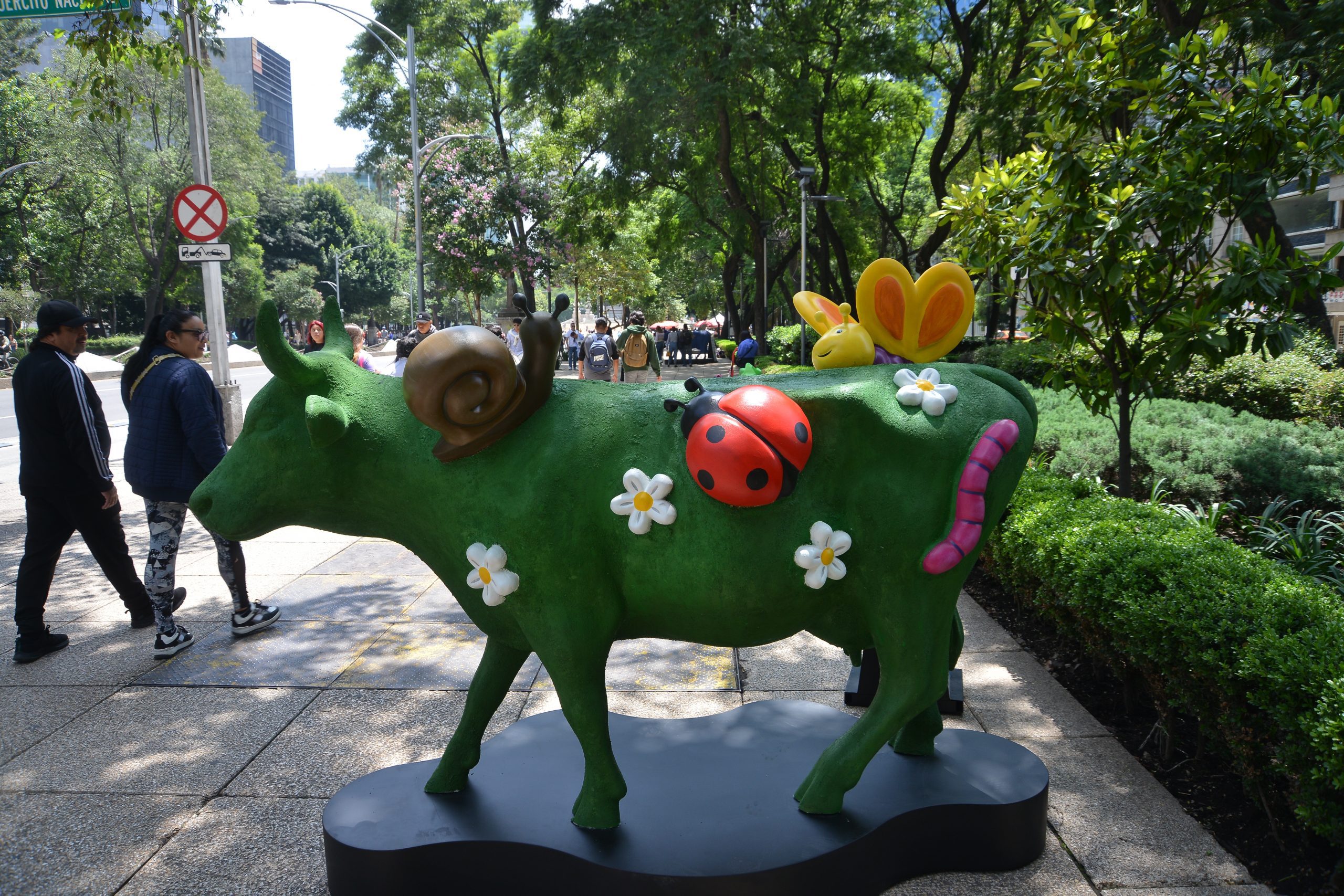 CowParade CDMX 2025. Fotografía: Benjamín Flores.