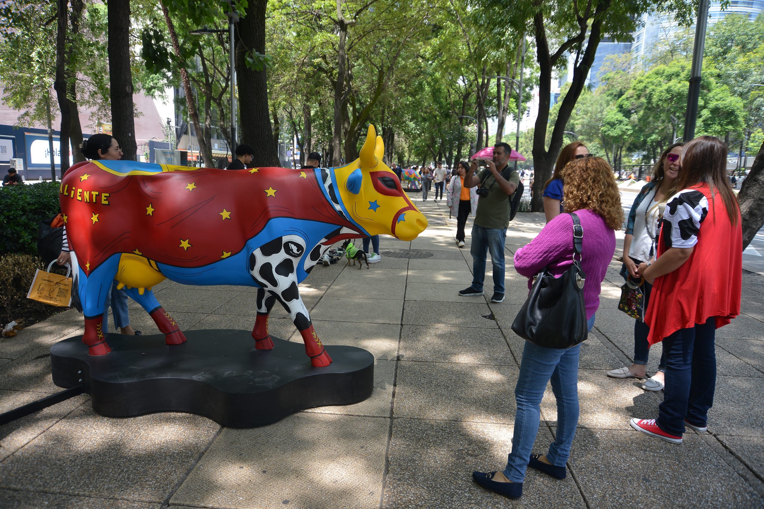 CowParade CDMX 2025. Fotografía: Benjamín Flores.
