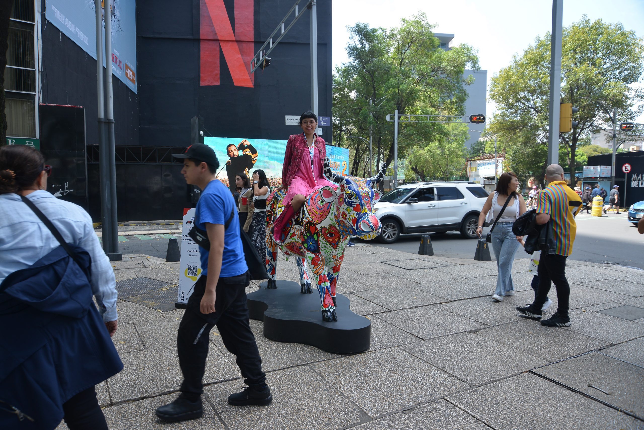 CowParade CDMX 2025. Fotografía: Benjamín Flores.