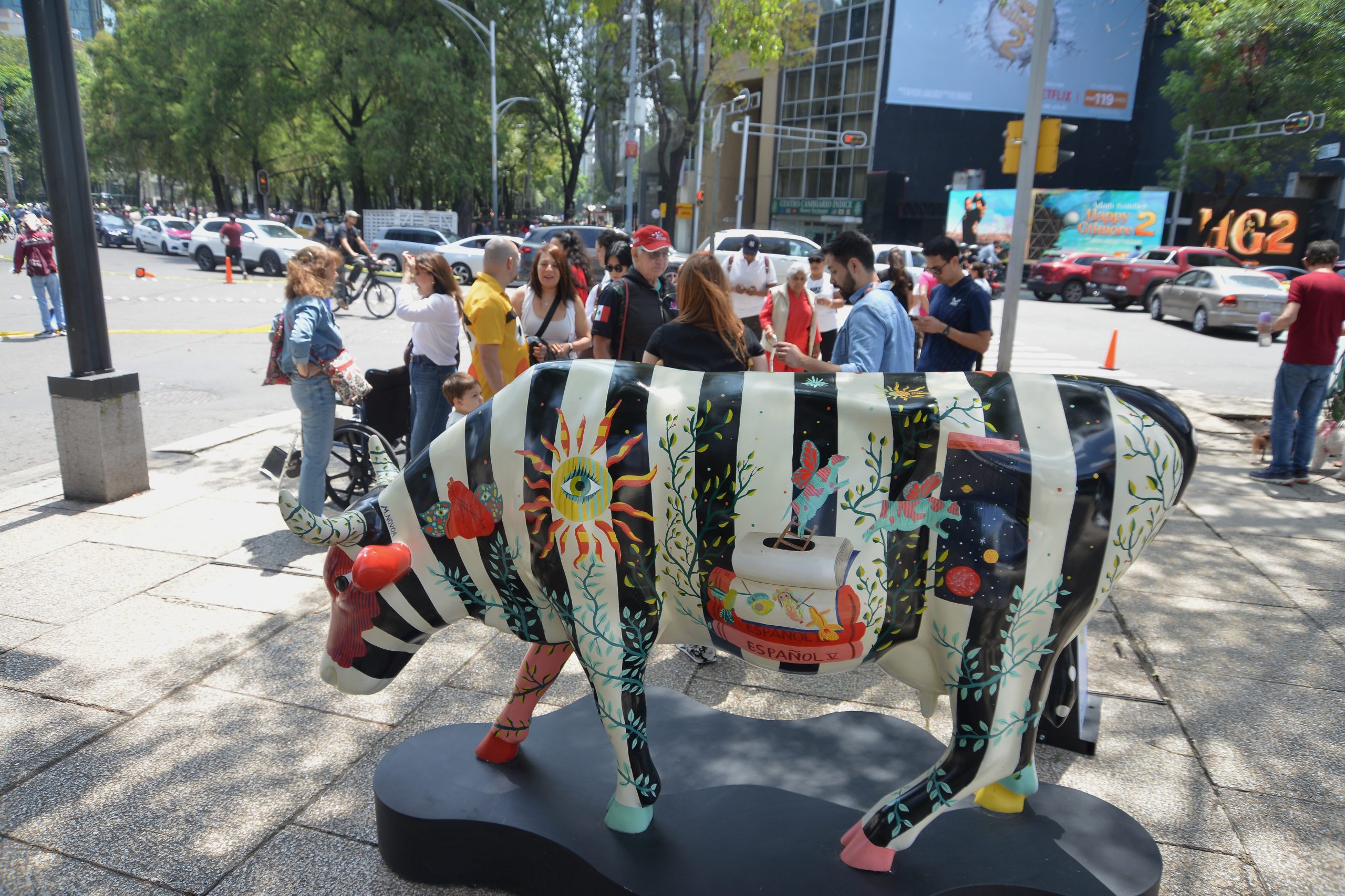 CowParade CDMX 2025. Fotografía: Benjamín Flores.