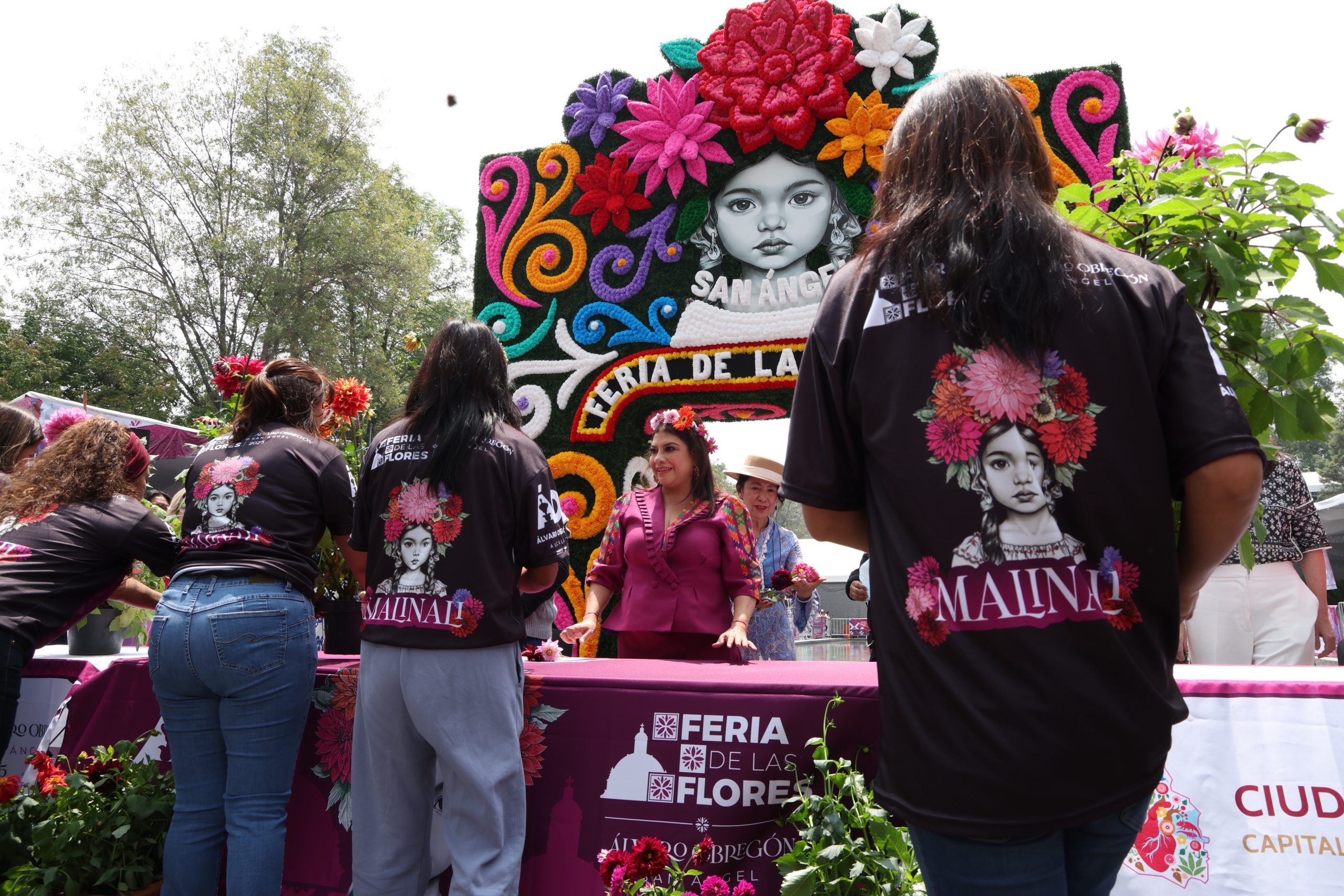 Feria de las Flores en alcaldía Álvaro Obregón. Fotografía: La Isabel.