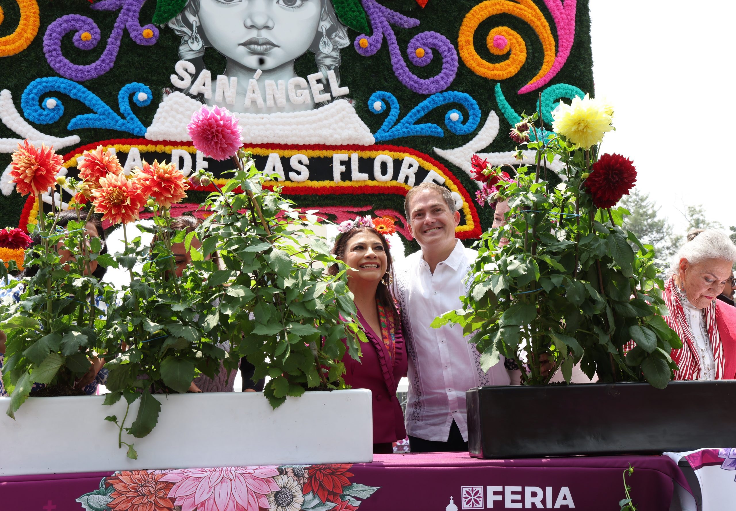 Feria de las Flores en alcaldía Álvaro Obregón. Fotografía: La Isabel.