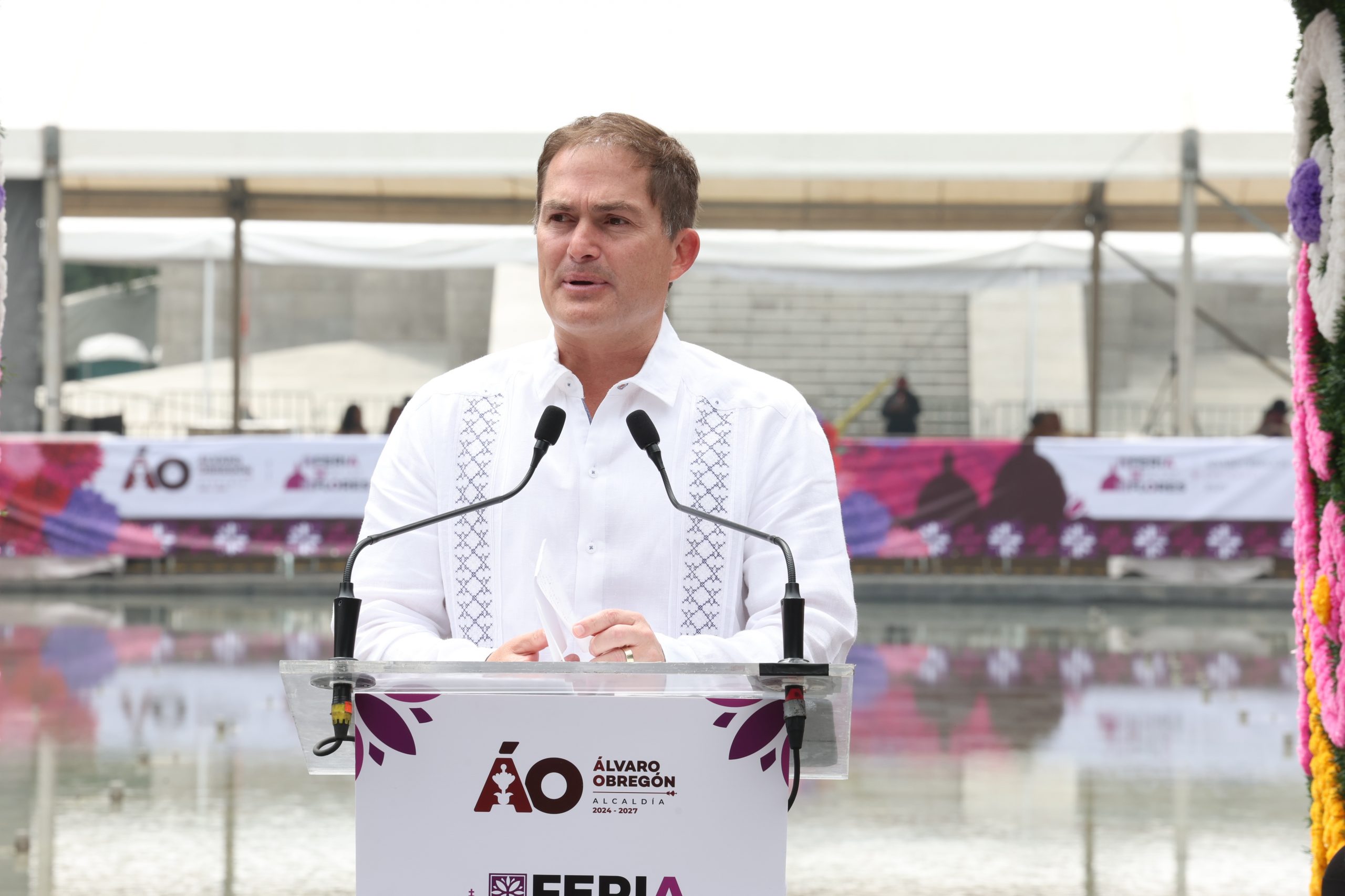 Feria de las Flores en alcaldía Álvaro Obregón. Fotografía: La Isabel.