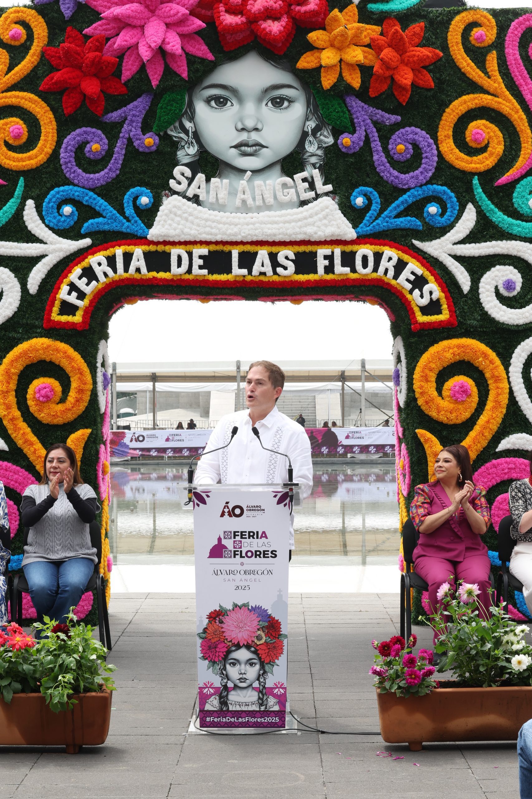 Feria de las Flores en alcaldía Álvaro Obregón. Fotografía: La Isabel.