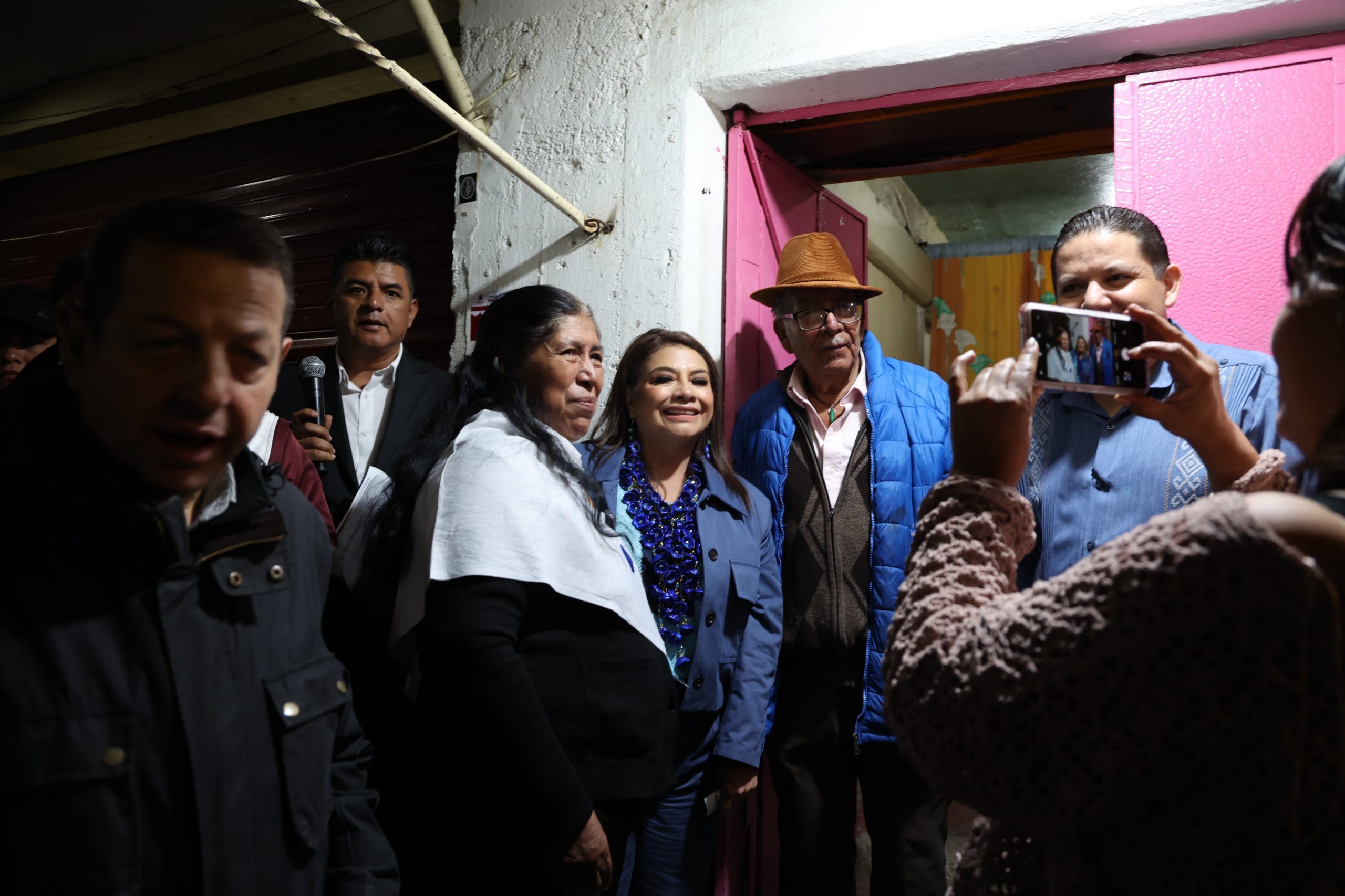 Programa Casa por Casa, en la colonia San Antonio Tecómitl, Alcaldía Milpa Alta. Fotografía: La Isabel.