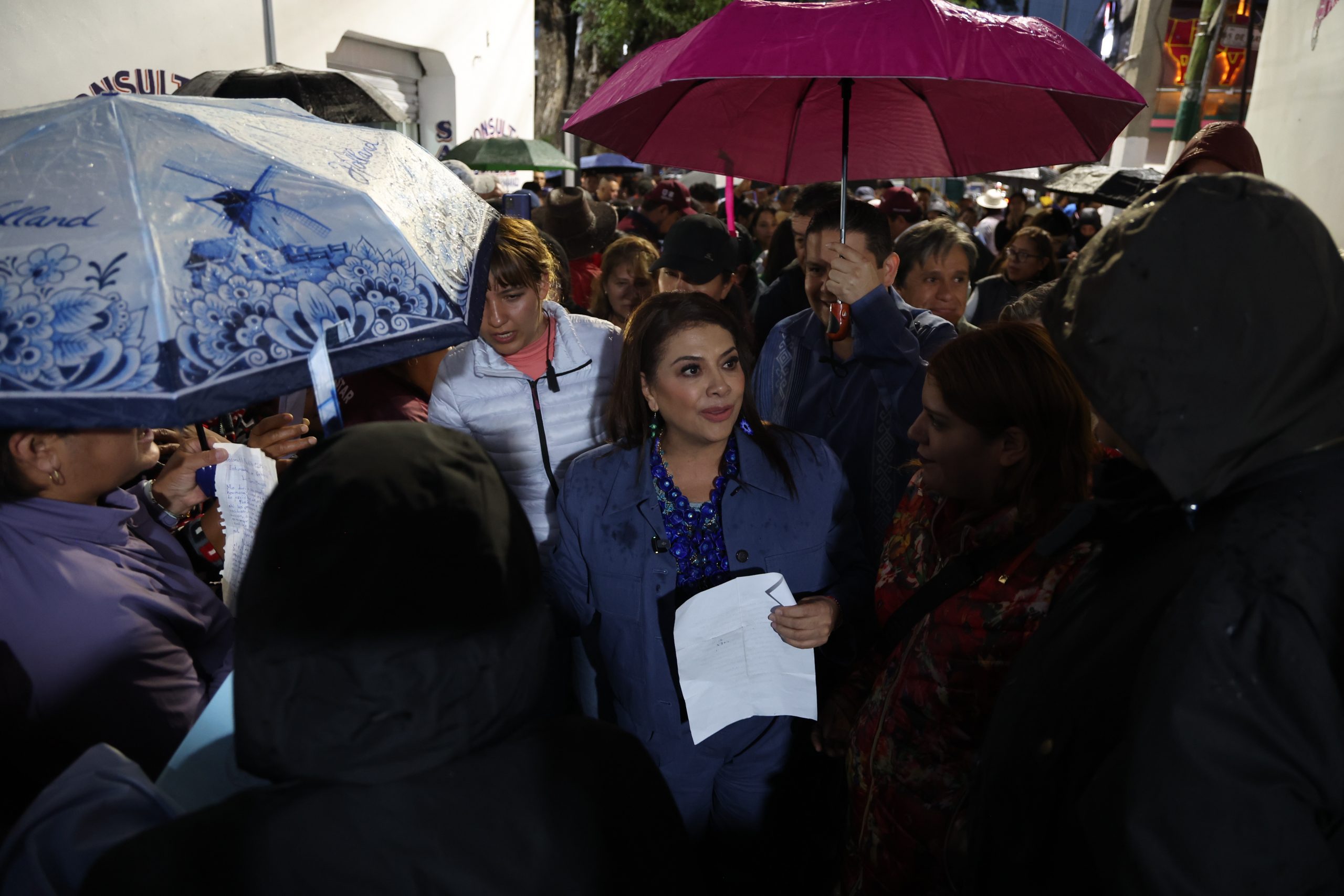 Programa Casa por Casa, en la colonia San Antonio Tecómitl, Alcaldía Milpa Alta. Fotografía: La Isabel.