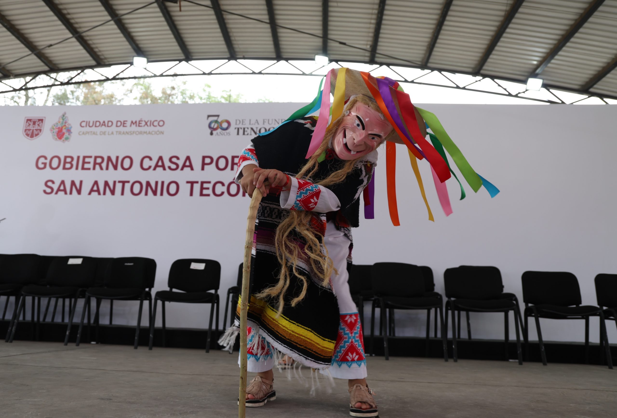 Programa Casa por Casa, en la colonia San Antonio Tecómitl, Alcaldía Milpa Alta. Fotografía: La Isabel.