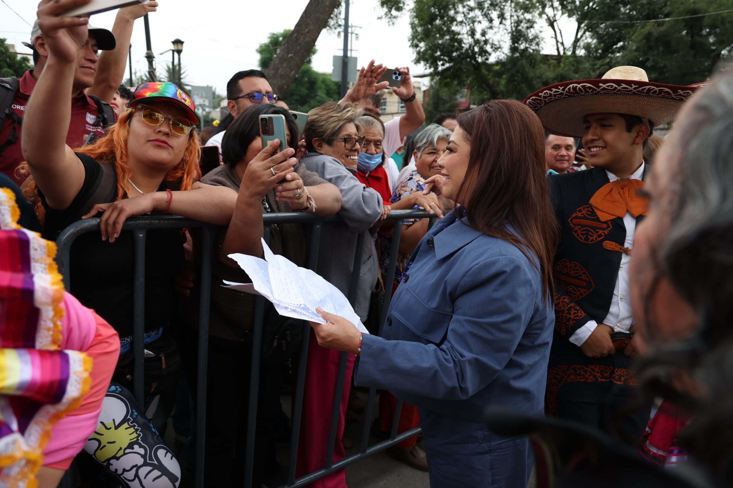 Programa Casa por Casa, en la colonia San Antonio Tecómitl, Alcaldía Milpa Alta. Fotografía: La Isabel.