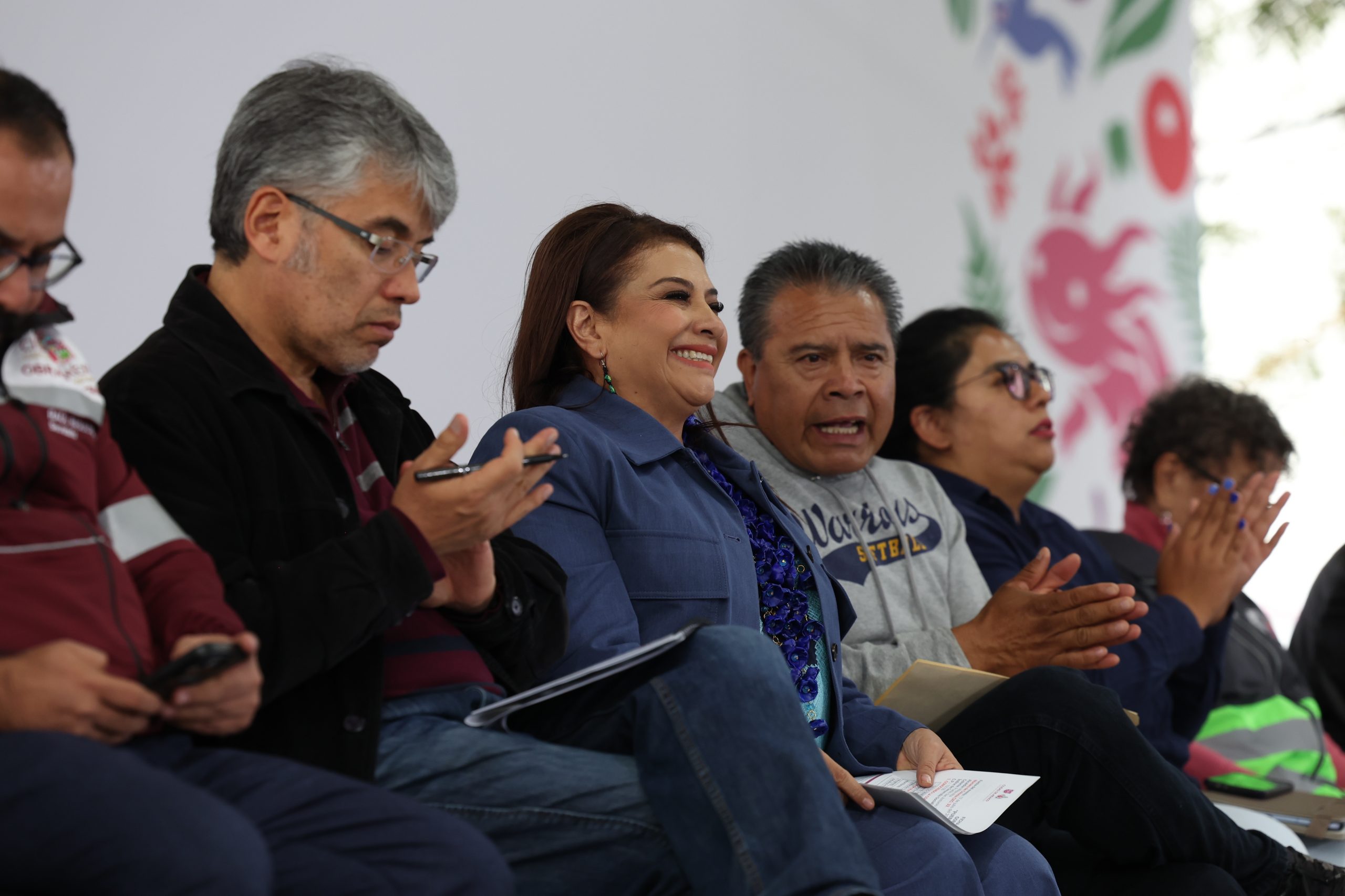 Programa Casa por Casa, en la colonia San Antonio Tecómitl, Alcaldía Milpa Alta. Fotografía: La Isabel.