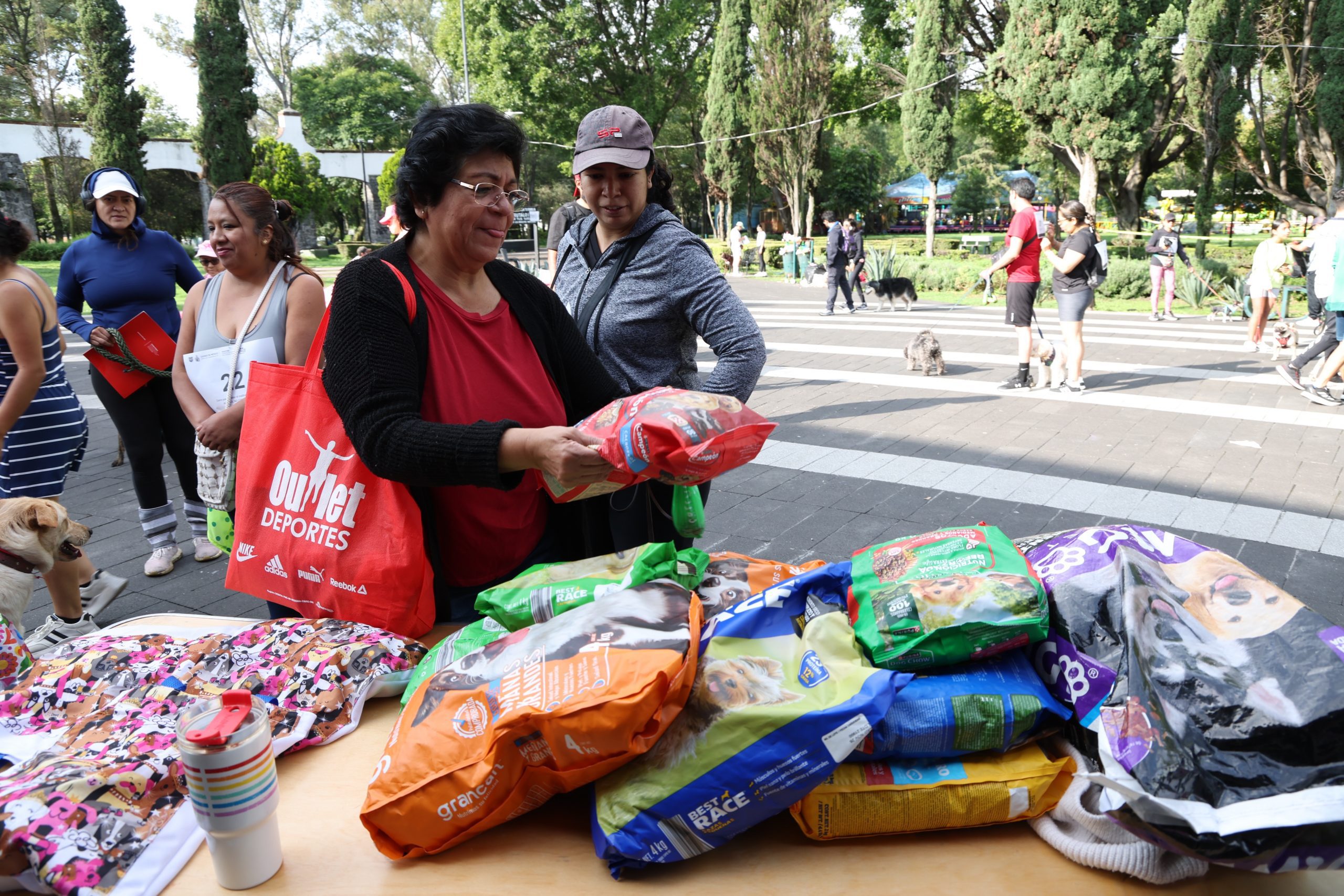 Carrera Amar es Adoptar, en la Alameda Sur, Alcaldía Coyoacán. Fotografía: Benjamín Flores.