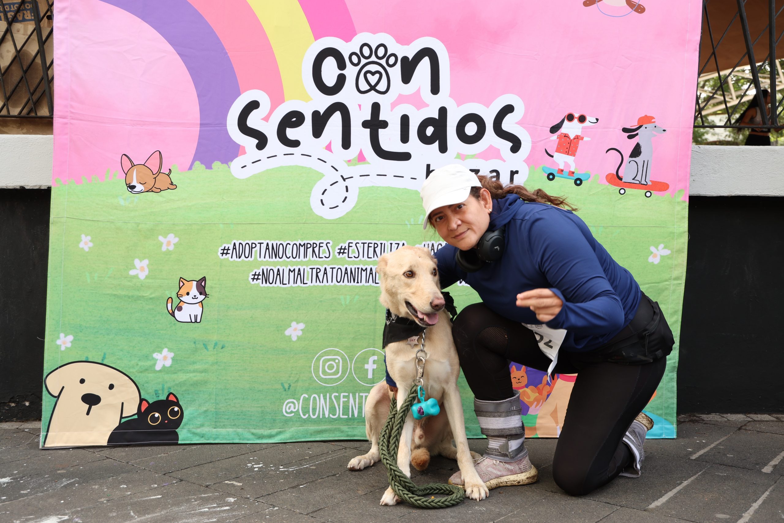 Carrera Amar es Adoptar, en la Alameda Sur, Alcaldía Coyoacán. Fotografía: Benjamín Flores.