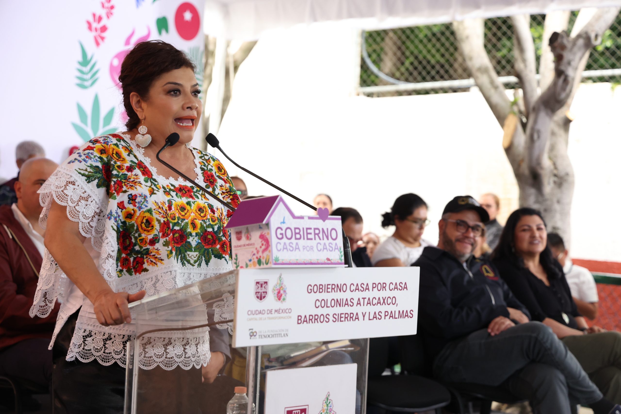 Programa Casa por Casa en la Alcaldía Magdalena Contreras. Fotografía: La Isabel.