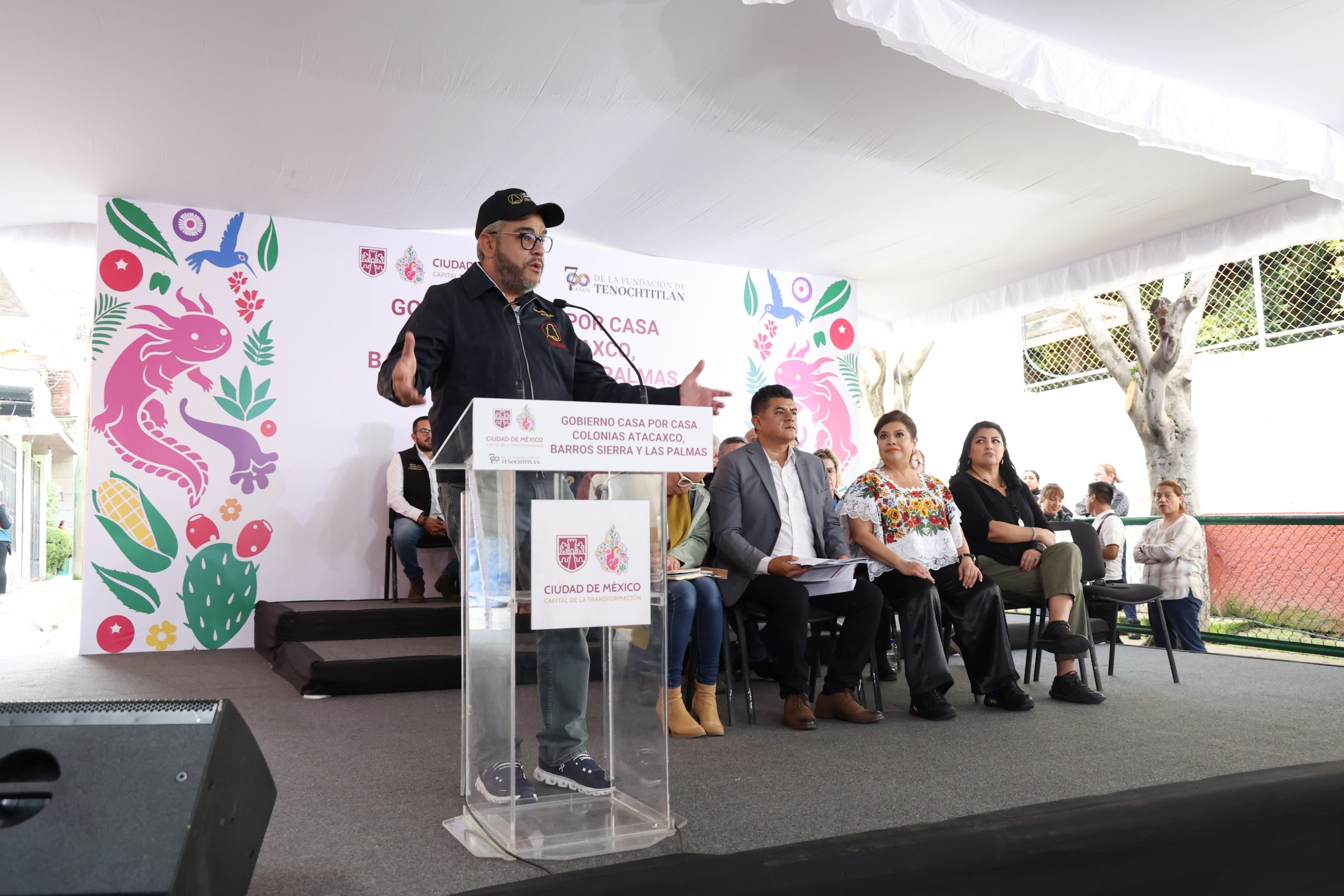 Programa Casa por Casa en la Alcaldía Magdalena Contreras. Fotografía: La Isabel.