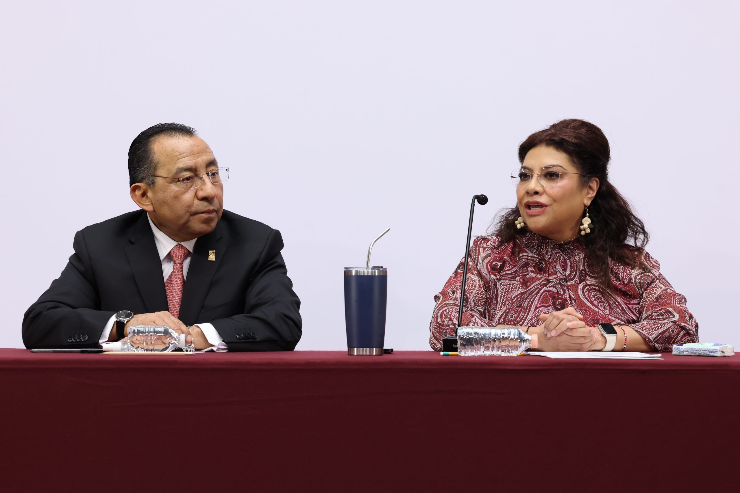 Informe de seguridad. Clara Brugada, Jefa de Gobierno de la Ciudad de México. Fotografía: La Isabel.