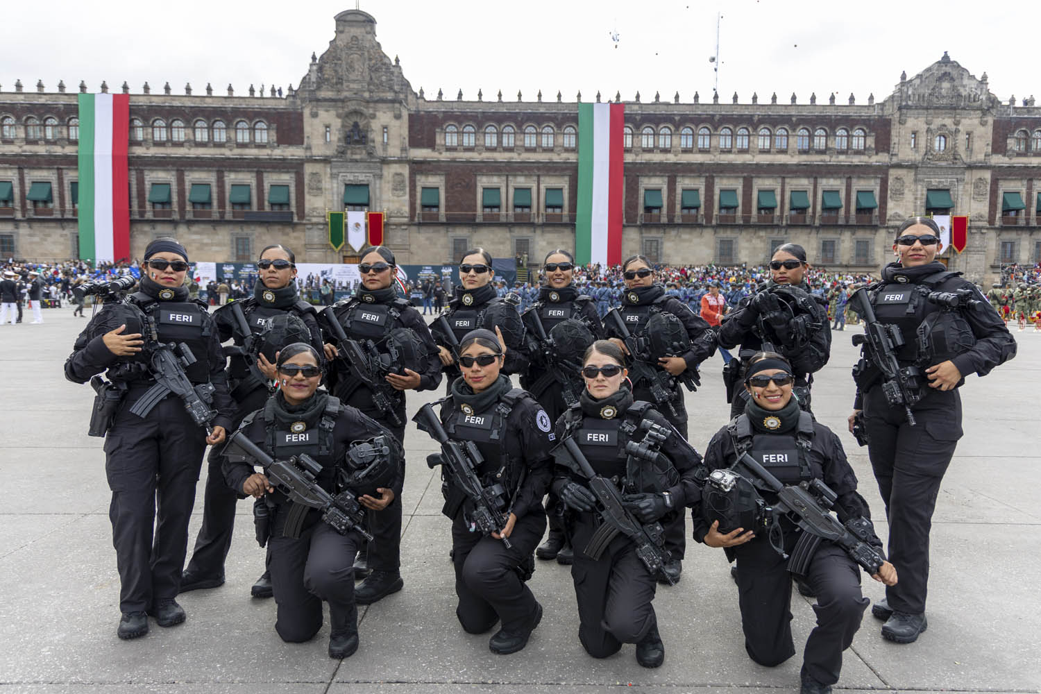 Cuauhtémoc, Ciudad de México. 16 de septiembre 2025. La presidenta constitucional de los Estados Unidos Mexicanos, la Doctora Claudia Sheinbaum Pardo  preside el Desfile Cívico Militar. Foto: /Presidencia