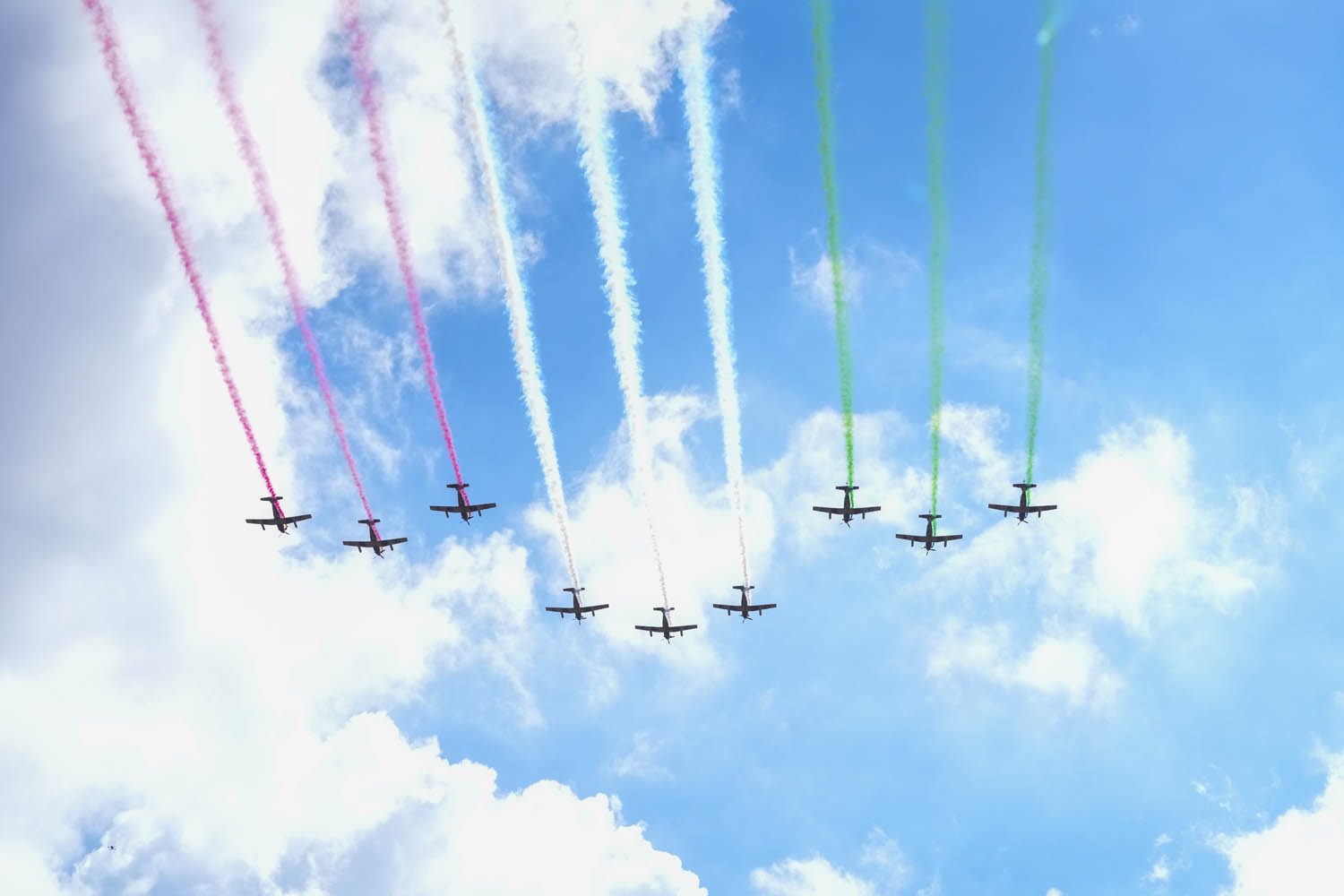 Cuauhtémoc, Ciudad de México. 16 de septiembre 2025. La presidenta constitucional de los Estados Unidos Mexicanos, la Doctora Claudia Sheinbaum Pardo  preside el Desfile Cívico Militar. Foto: /Presidencia