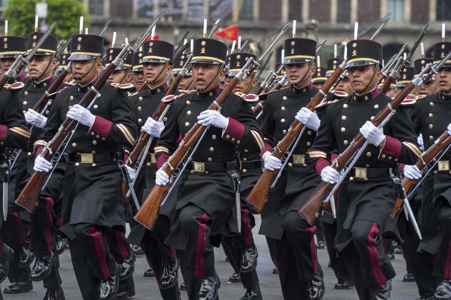 Cuauhtémoc, Ciudad de México. 16 de septiembre 2025. La presidenta constitucional de los Estados Unidos Mexicanos, la Doctora Claudia Sheinbaum Pardo  preside el Desfile Cívico Militar. Foto: /Presidencia