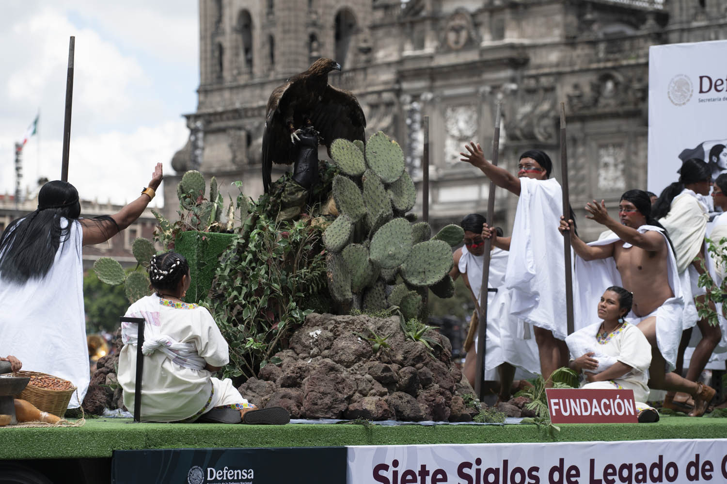 Cuauhtémoc, Ciudad de México. 16 de septiembre 2025. La presidenta constitucional de los Estados Unidos Mexicanos, la Doctora Claudia Sheinbaum Pardo  preside el Desfile Cívico Militar. Foto: /Presidencia