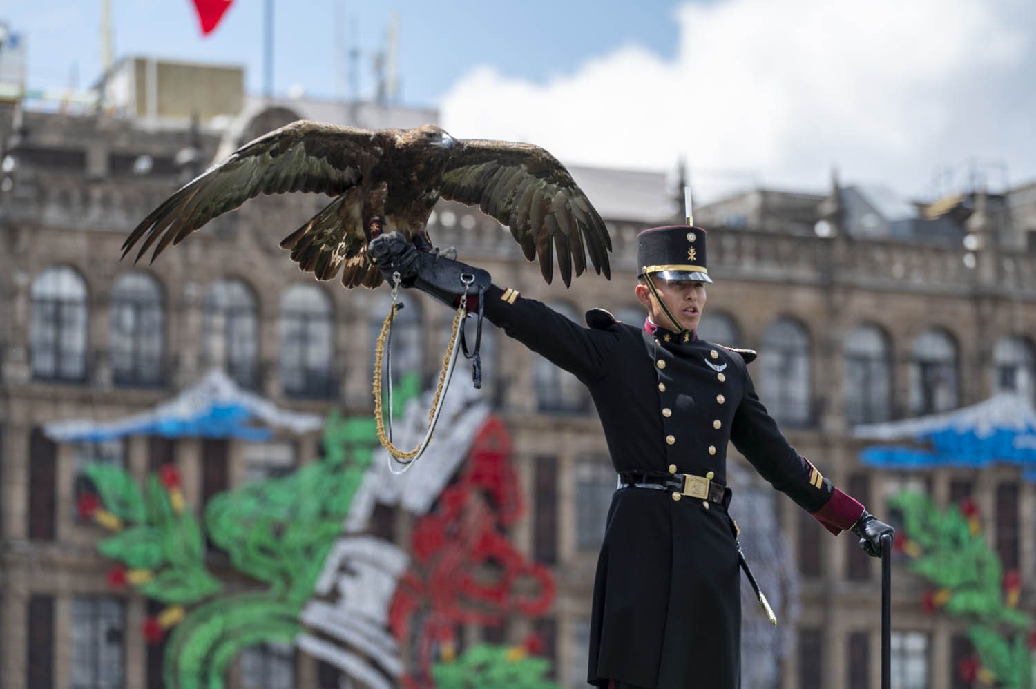 Cuauhtémoc, Ciudad de México. 16 de septiembre 2025. La presidenta constitucional de los Estados Unidos Mexicanos, la Doctora Claudia Sheinbaum Pardo  preside el Desfile Cívico Militar. Foto: /Presidencia
