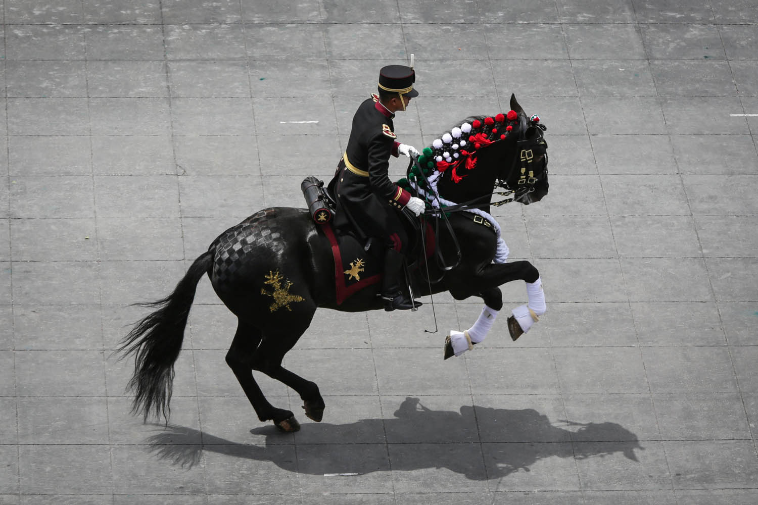 Cuauhtémoc, Ciudad de México. 16 de septiembre 2025. La presidenta constitucional de los Estados Unidos Mexicanos, la Doctora Claudia Sheinbaum Pardo  preside el Desfile Cívico Militar. Foto: /Presidencia