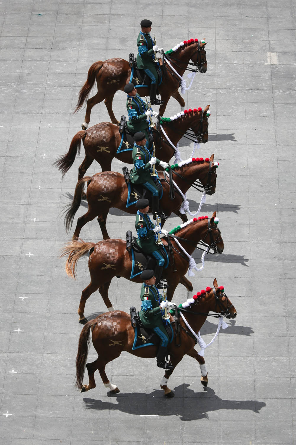 Cuauhtémoc, Ciudad de México. 16 de septiembre 2025. La presidenta constitucional de los Estados Unidos Mexicanos, la Doctora Claudia Sheinbaum Pardo  preside el Desfile Cívico Militar. Foto: /Presidencia