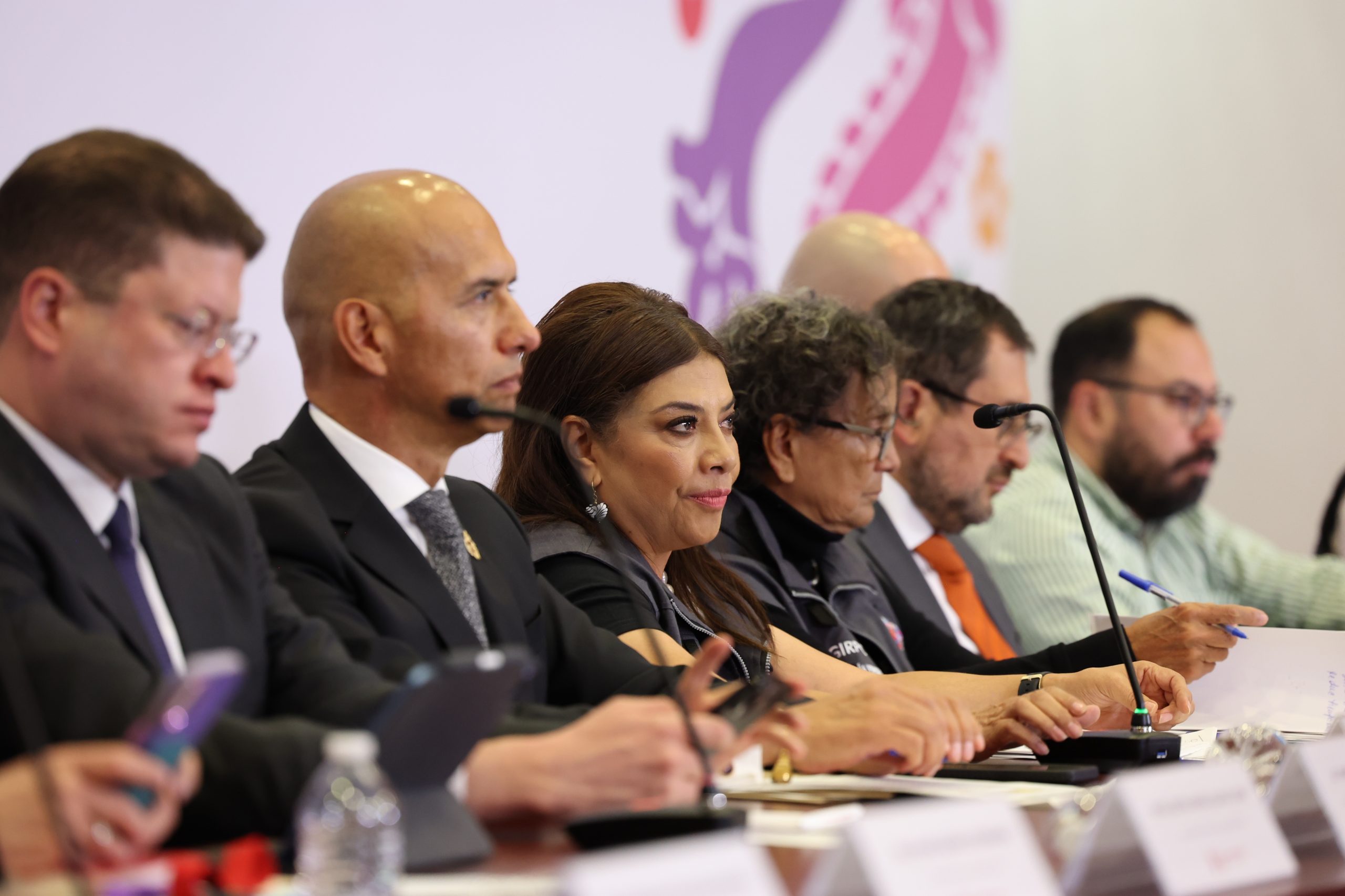 La Jefa de Gobierno de la Ciudad de México, Clara Brugada Molina, encabezó la presentación del informe del Segundo Simulacro Nacional 2025. Fotografía: La Isabel.