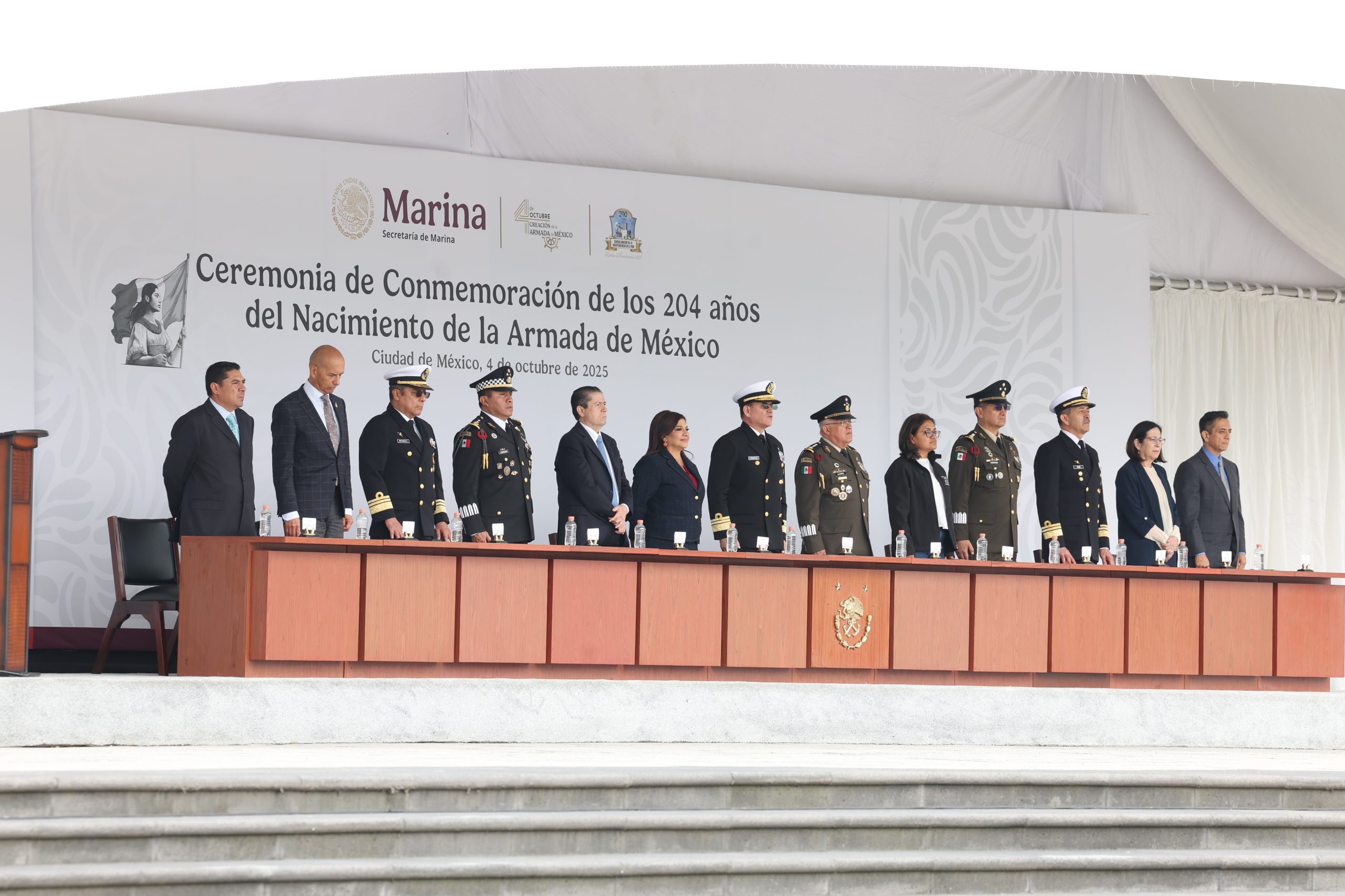 204 Aniversario de la Armada de México. Fotografía: La Isabel.
