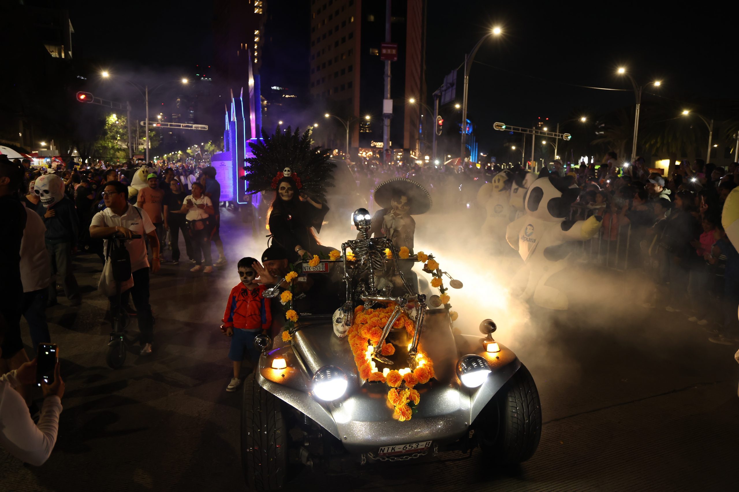 Desfile de Catrinas 2025. Fotografía: La Isabel.